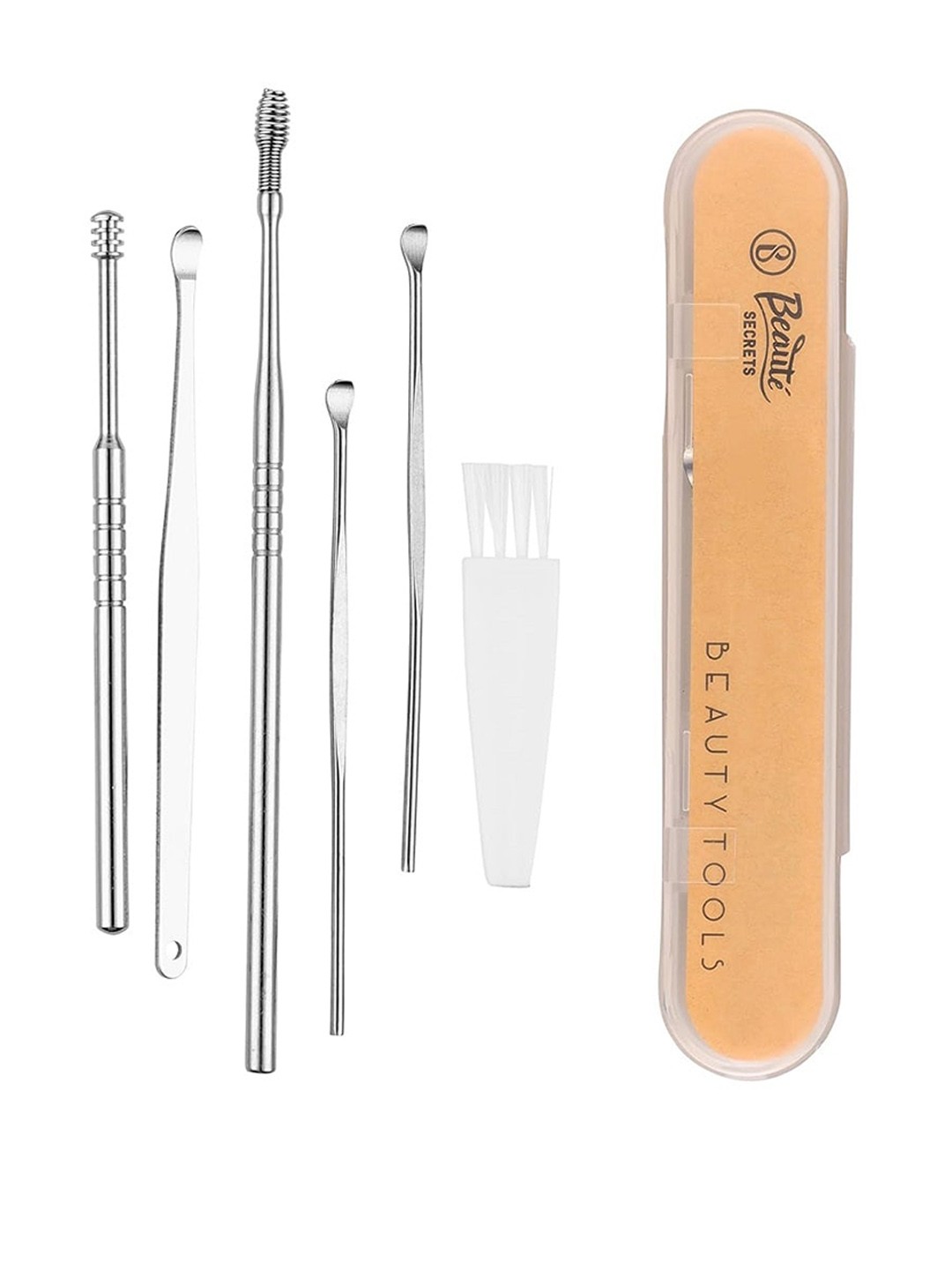 

Beaute Secrets Basics Ear Wax Removal Kit, Silver
