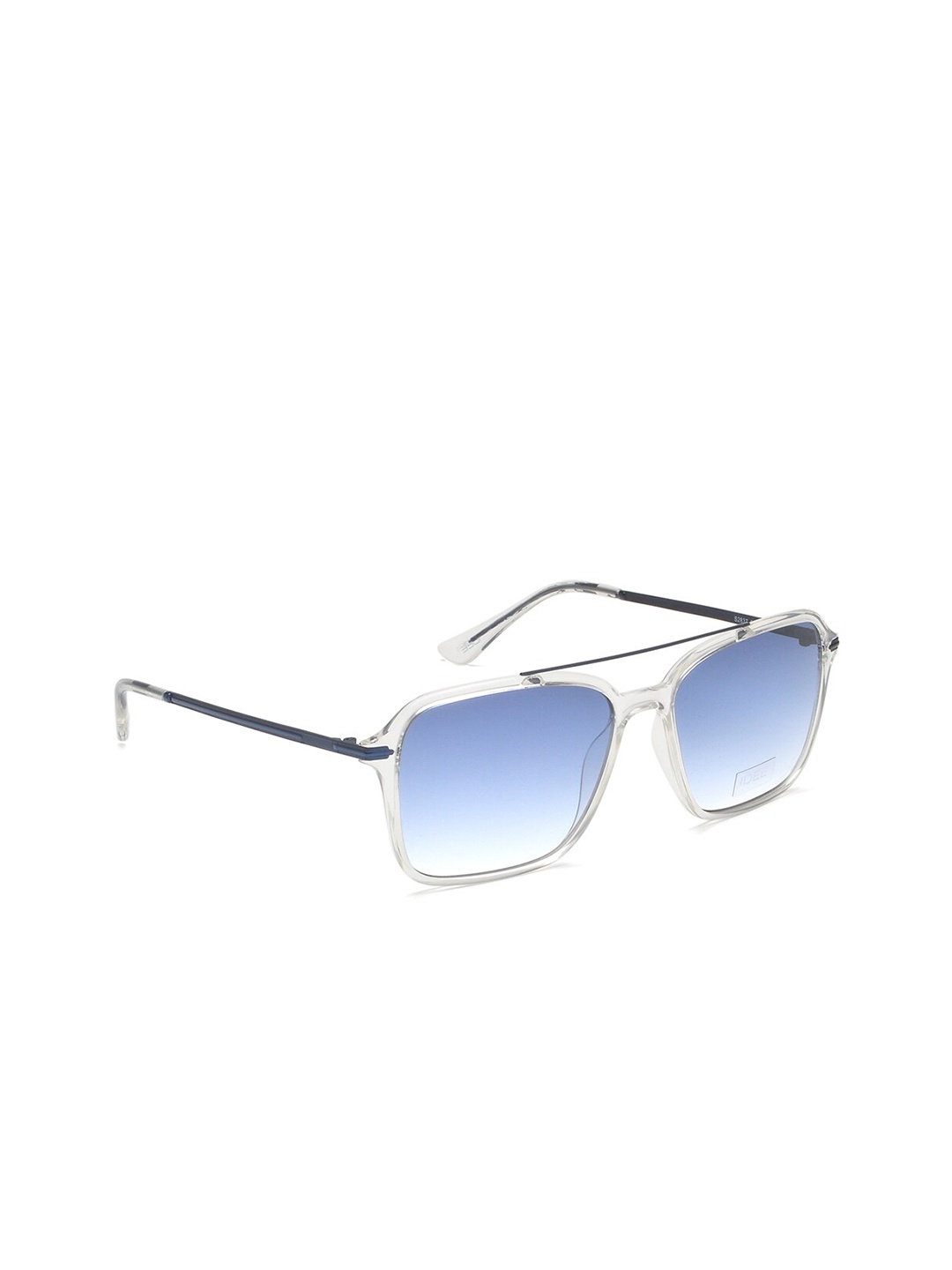 

IDEE Men Square Sunglasses with UV Protected Lens IDS2837C3SG, Blue