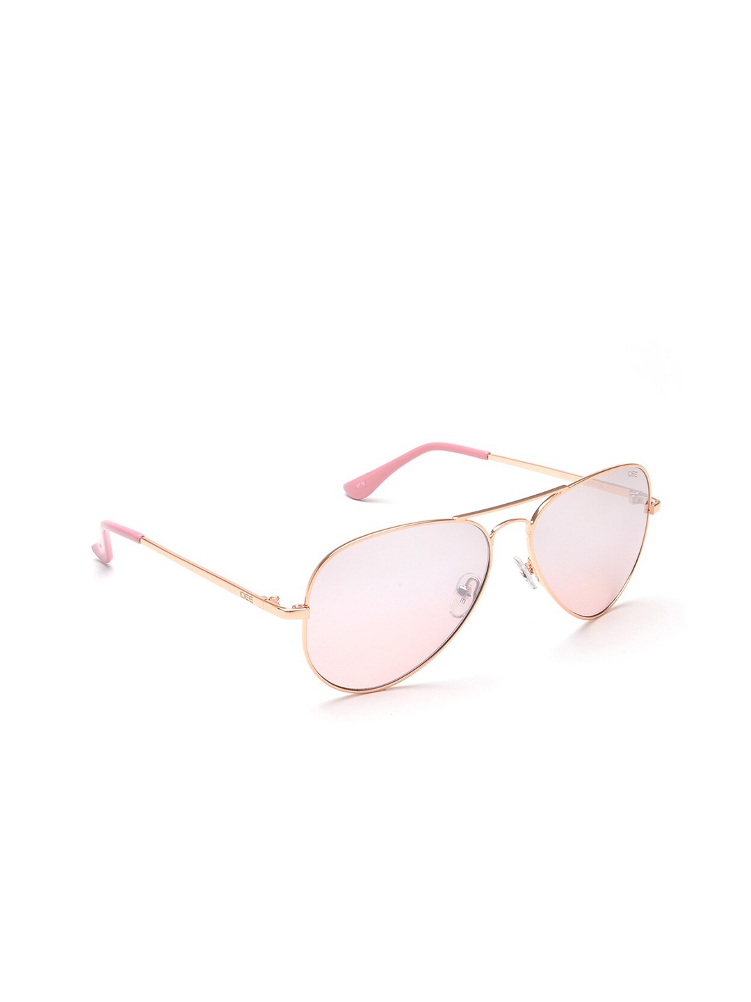 

IDEE Unisex Aviator Sunglasses With UV Protected Lens IDS2500C30SG, Pink