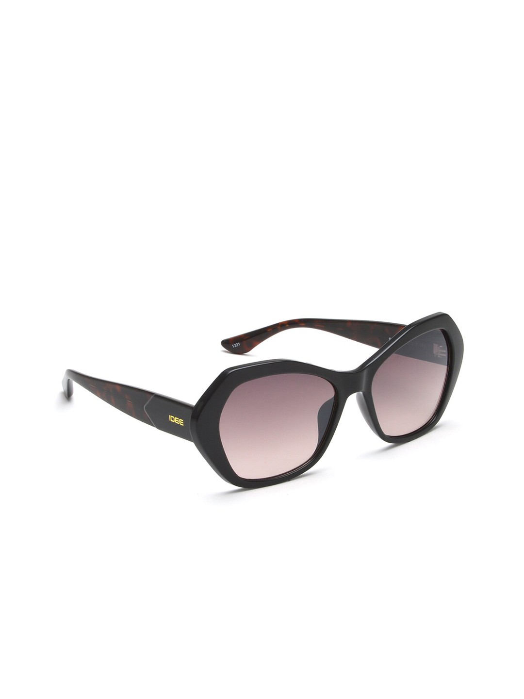 

IDEE Women Butterfly Sunglasses With UV Protected Lens IDS2811C1SG, Brown