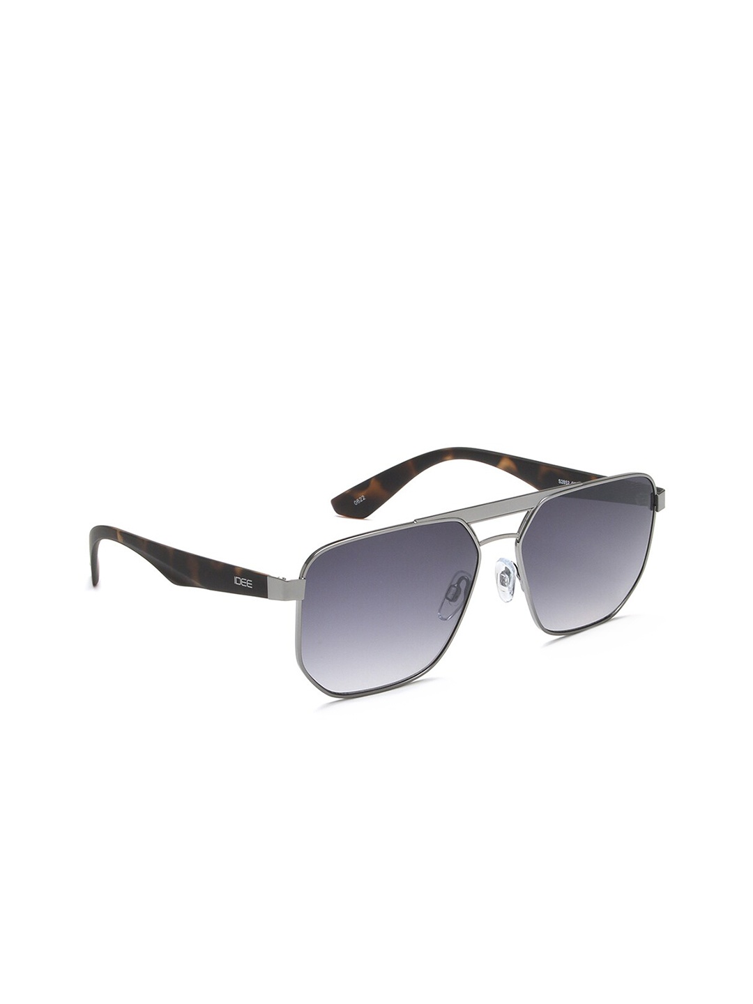 

IDEE Men Square Sunglasses with UV Protected Lens IDS2852C2SG, Grey