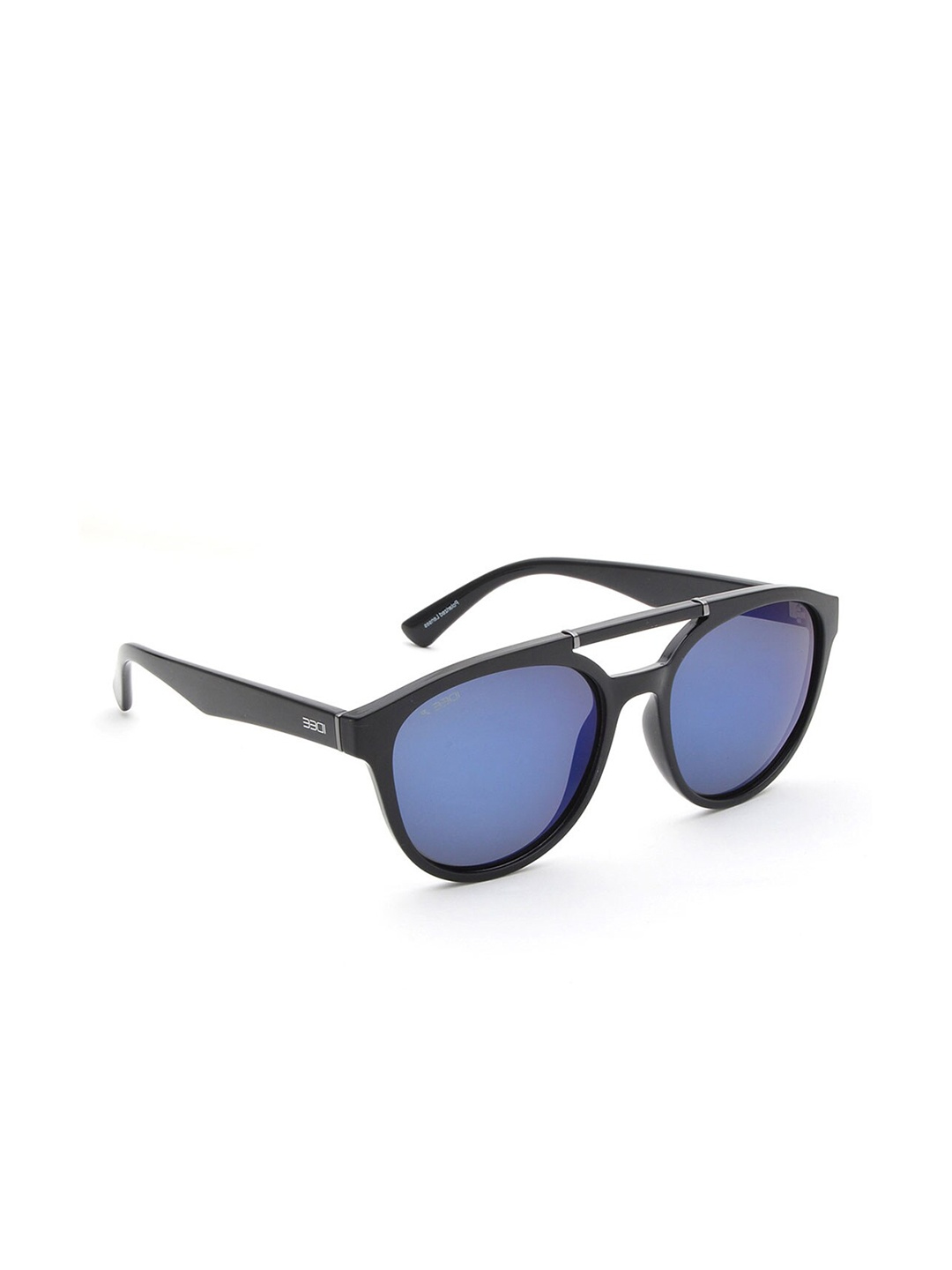 

IDEE Men Round Sunglasses with UV Protected Lens IDS2424C4PSG, Grey
