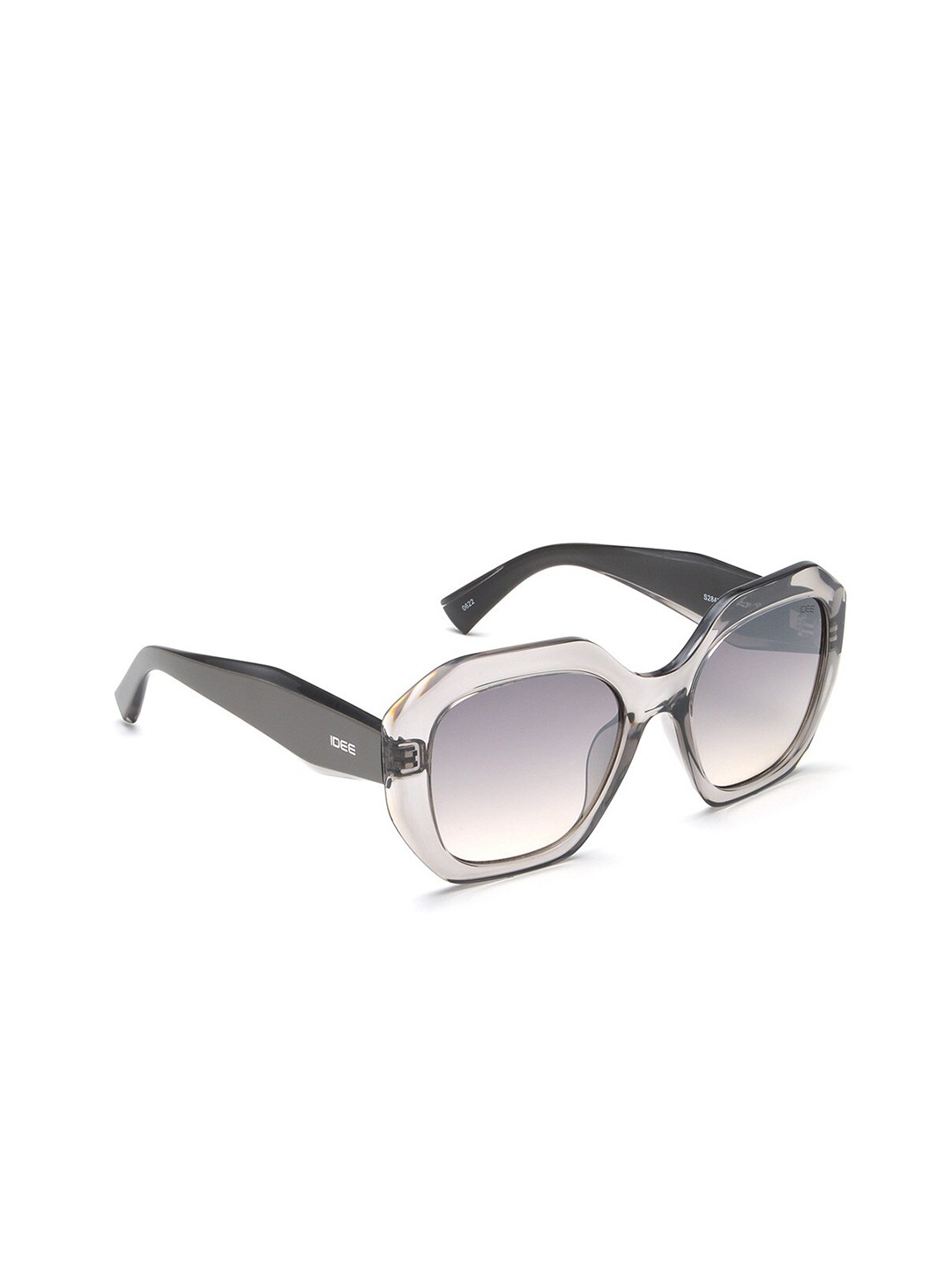 

IDEE Women Square Sunglasses with UV Protected Lens IDS2847C3SG, Grey