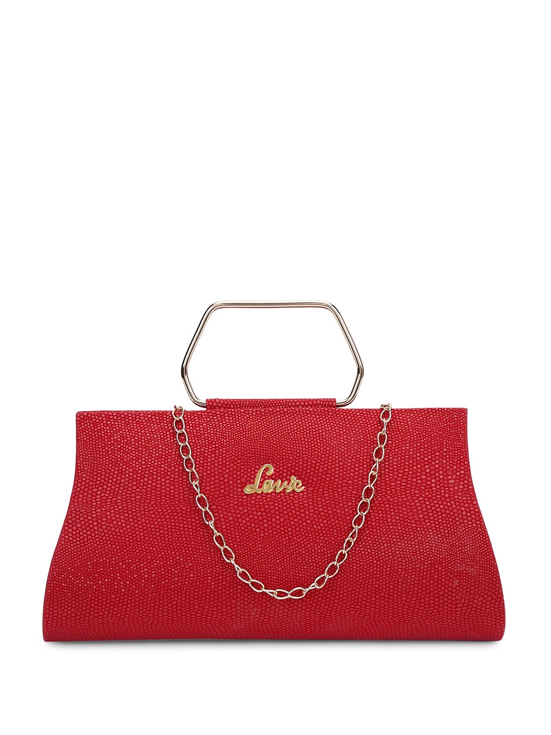 

Lavie Textured Purse Clutch, Red