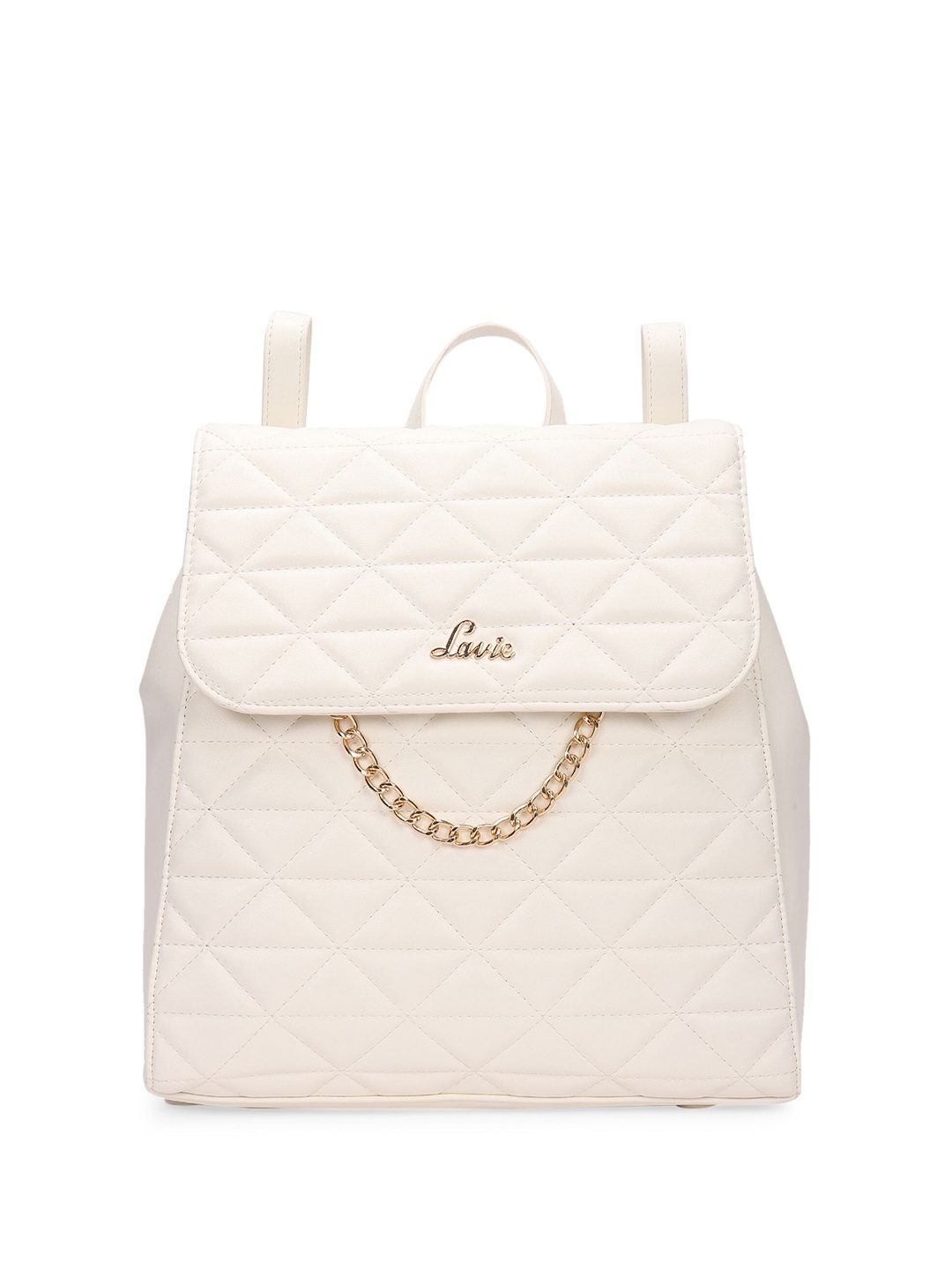 

Lavie Girls Textured Casper Backpack, White