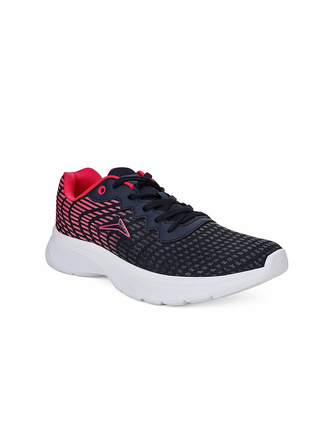 

JQR Women MOON-001 Navy Blue Mesh Running Non-Marking Shoes