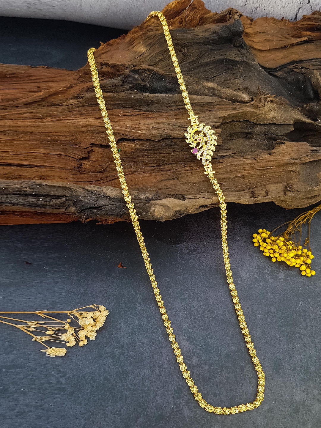 

GRIIHAM Gold-Toned Copper Gold-Plated Necklace
