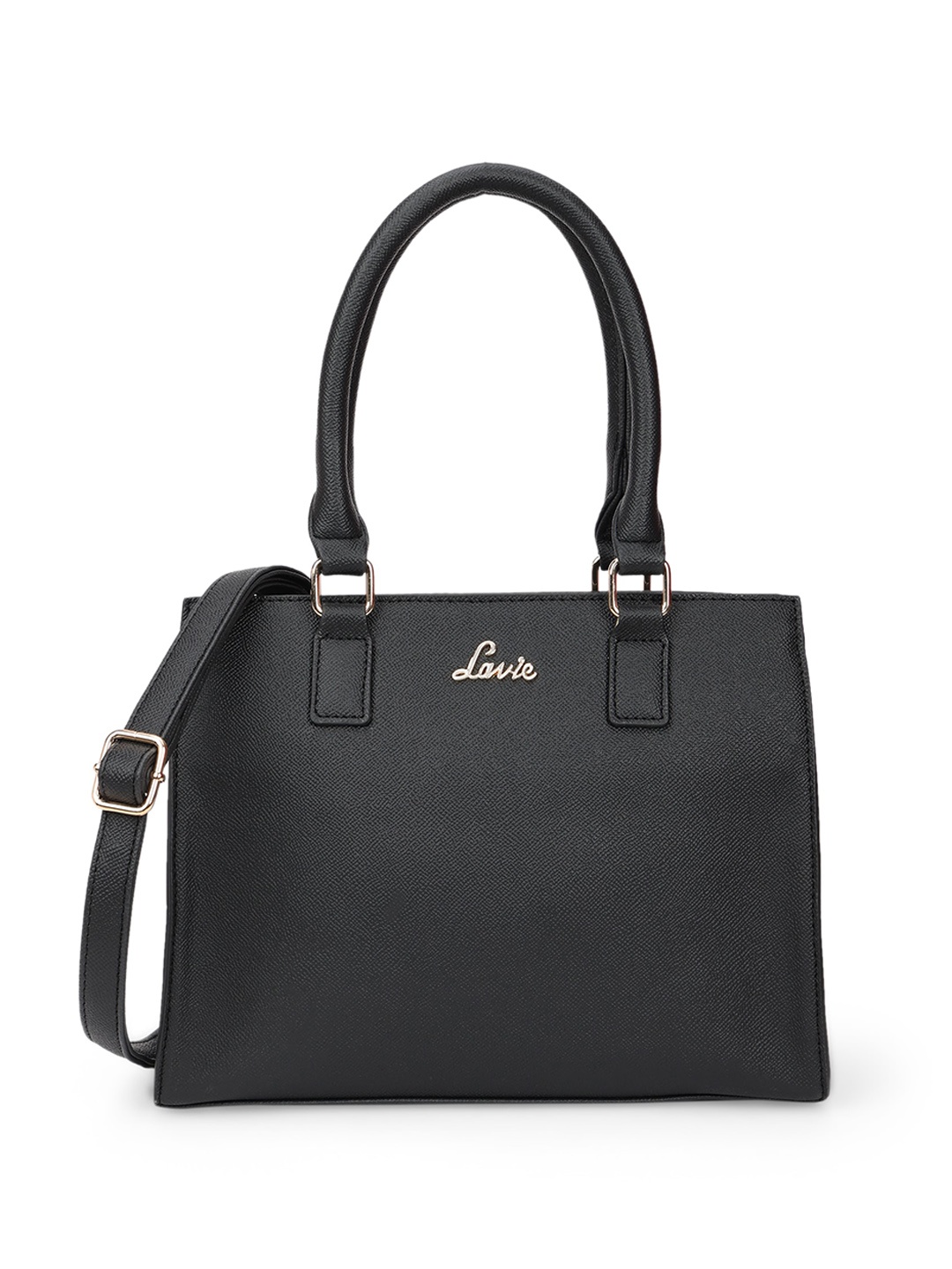 

Lavie Structured Medium Satchel, Black