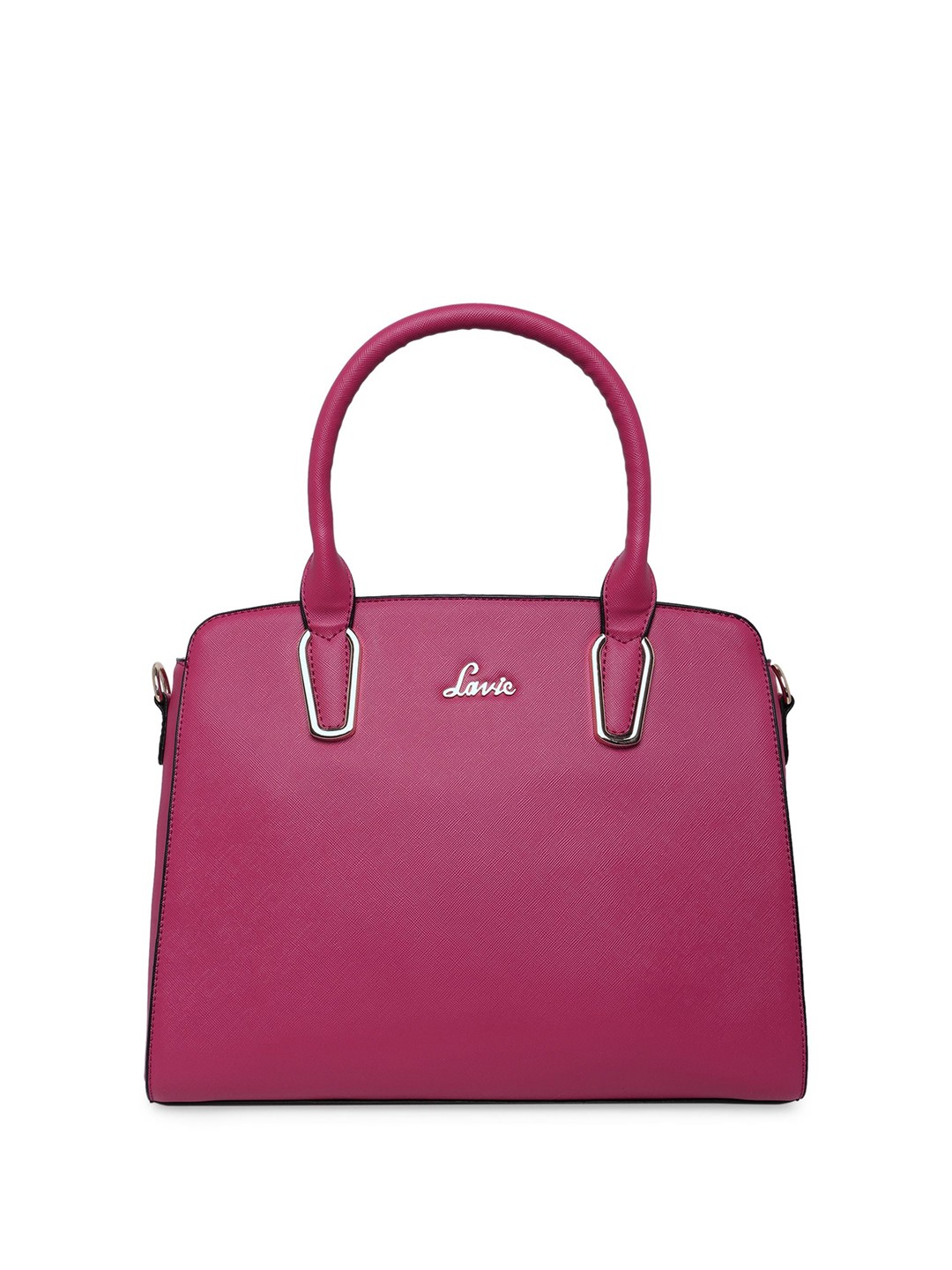 

Lavie Textured Structured Handheld Bag, Pink