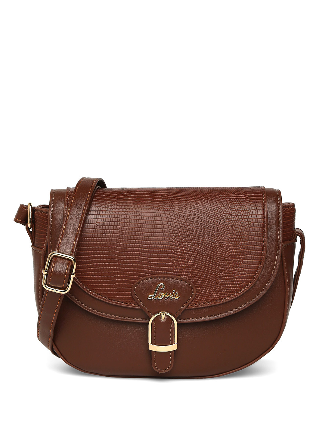 

Lavie Textured Sling Bag, Brown