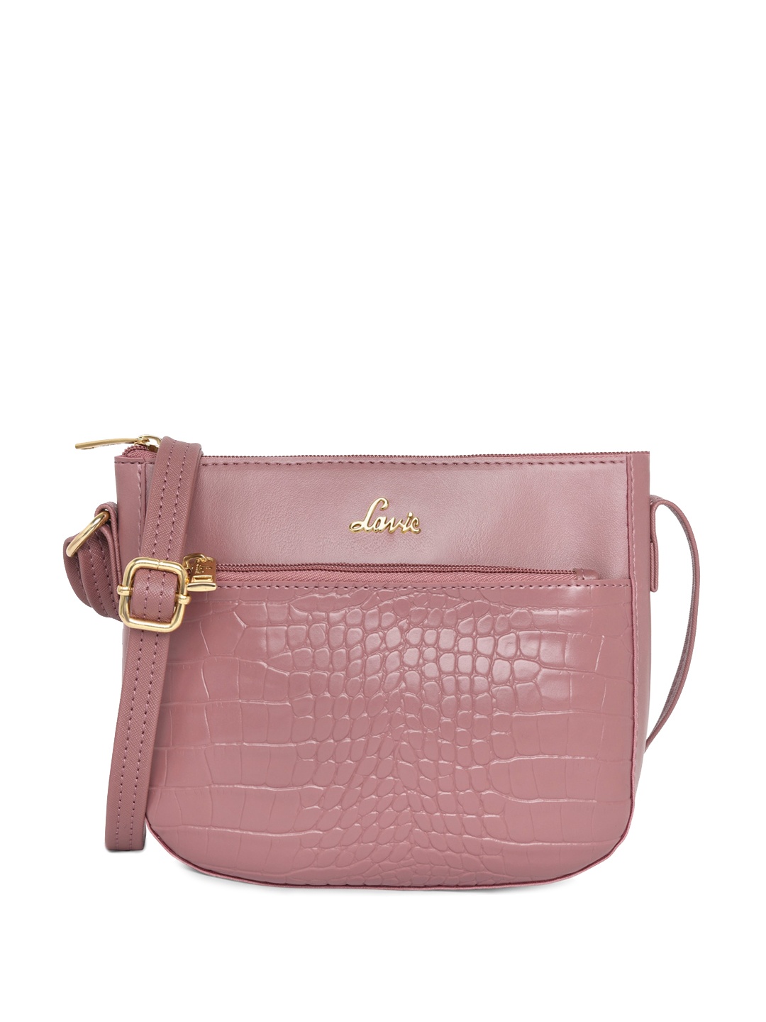 

Lavie Textured Sling Bag, Pink