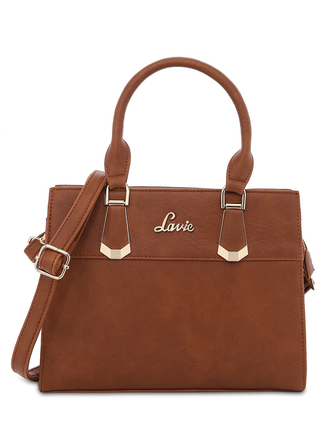 

Lavie Structured Satchel, Tan