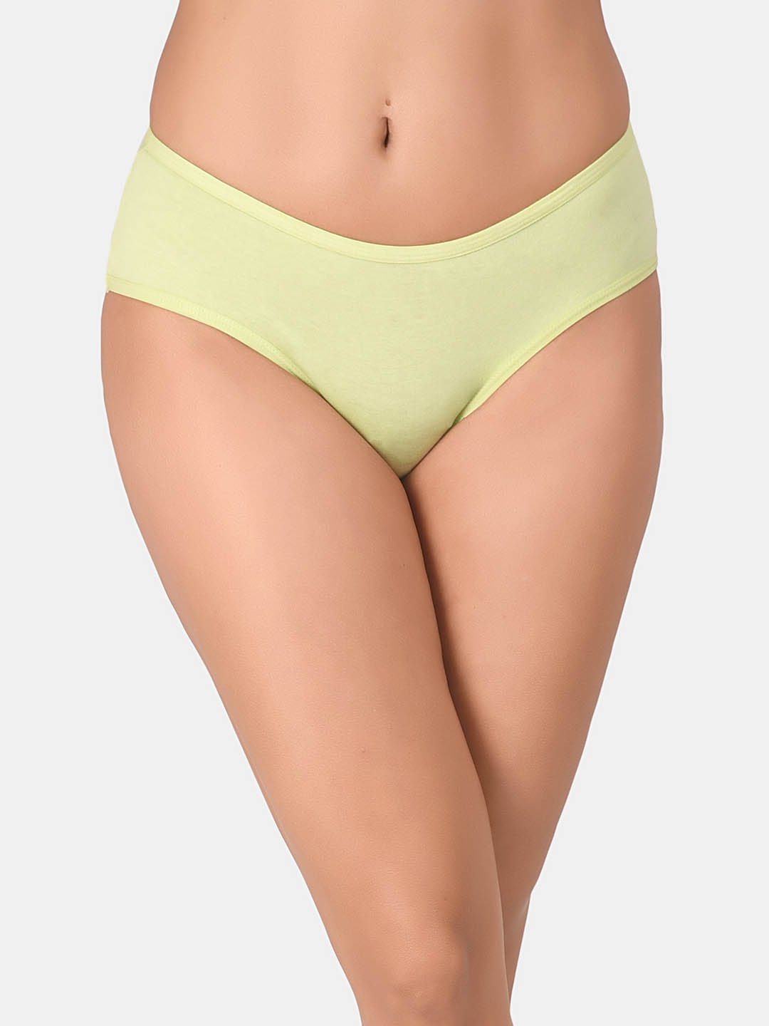 

Innocence Mid Rise Hipster Briefs, Lime green