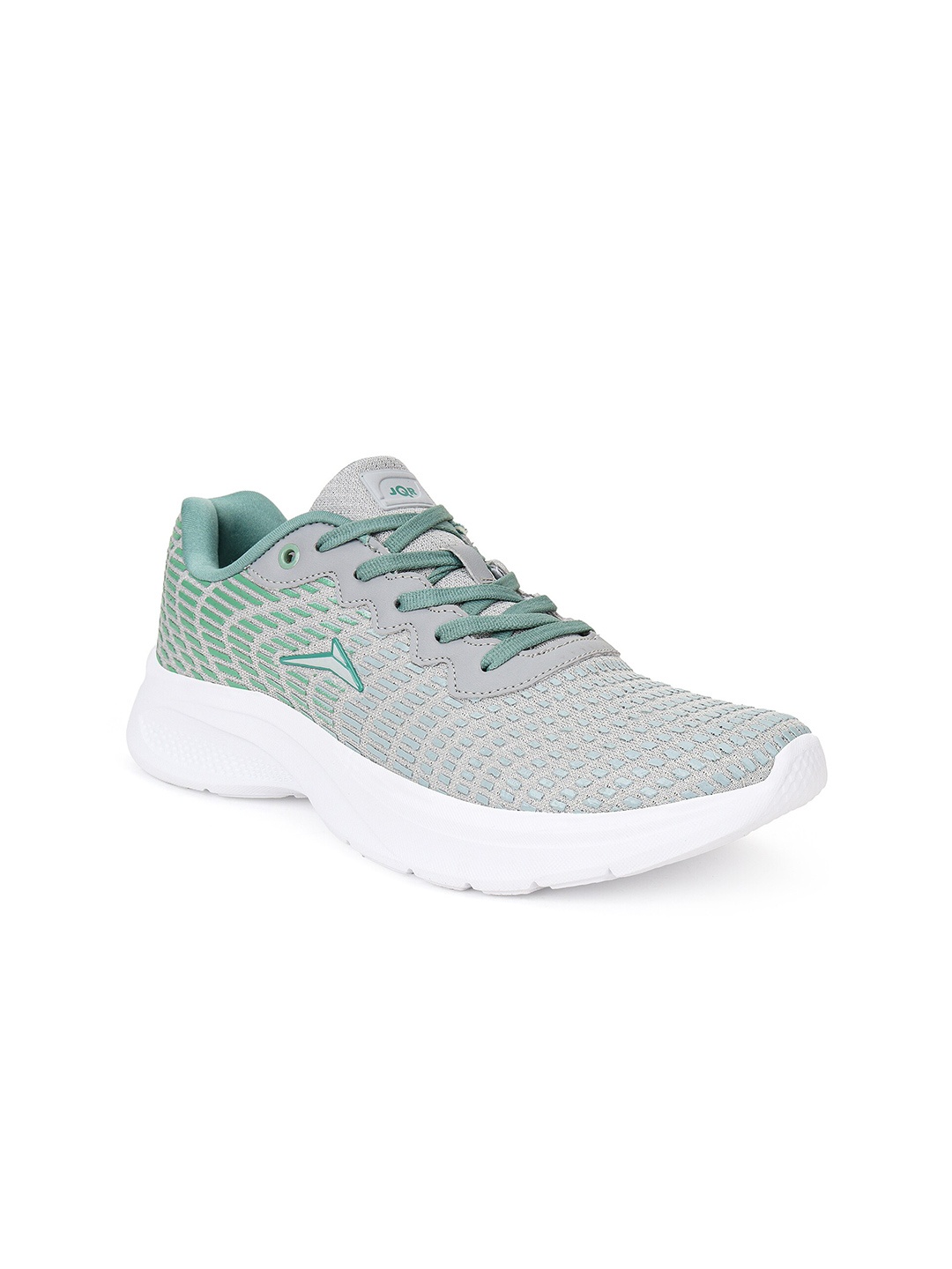 

JQR Women MOON-001 Grey Mesh Running Non-Marking Shoes