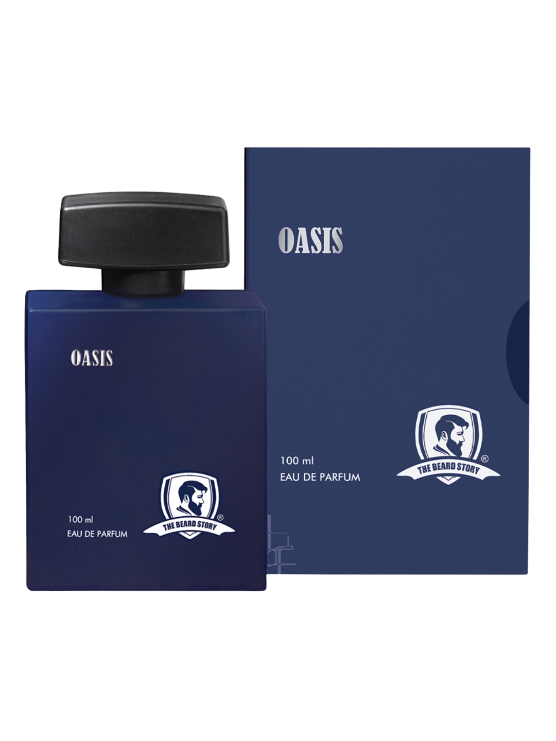 

THE BEARD STORY Men Oasis Long Lasting Eau De Parfum - 100ml, Navy blue