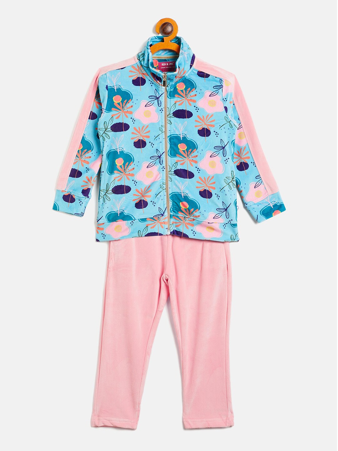 

Ben & Joe Girls Printed Clothing Set, Blue