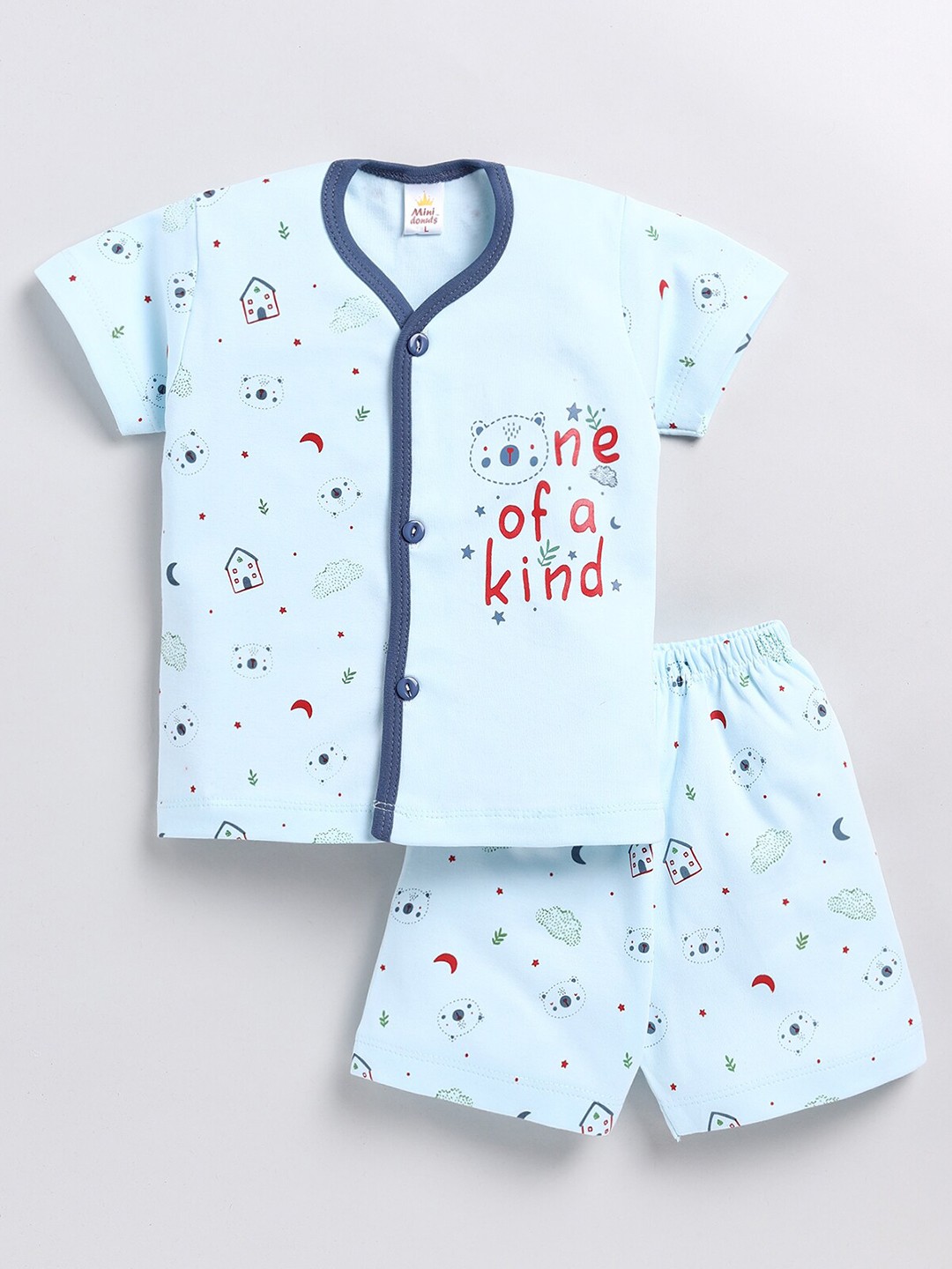 

BAESD Infant Boys Blue T-shirt with Shorts