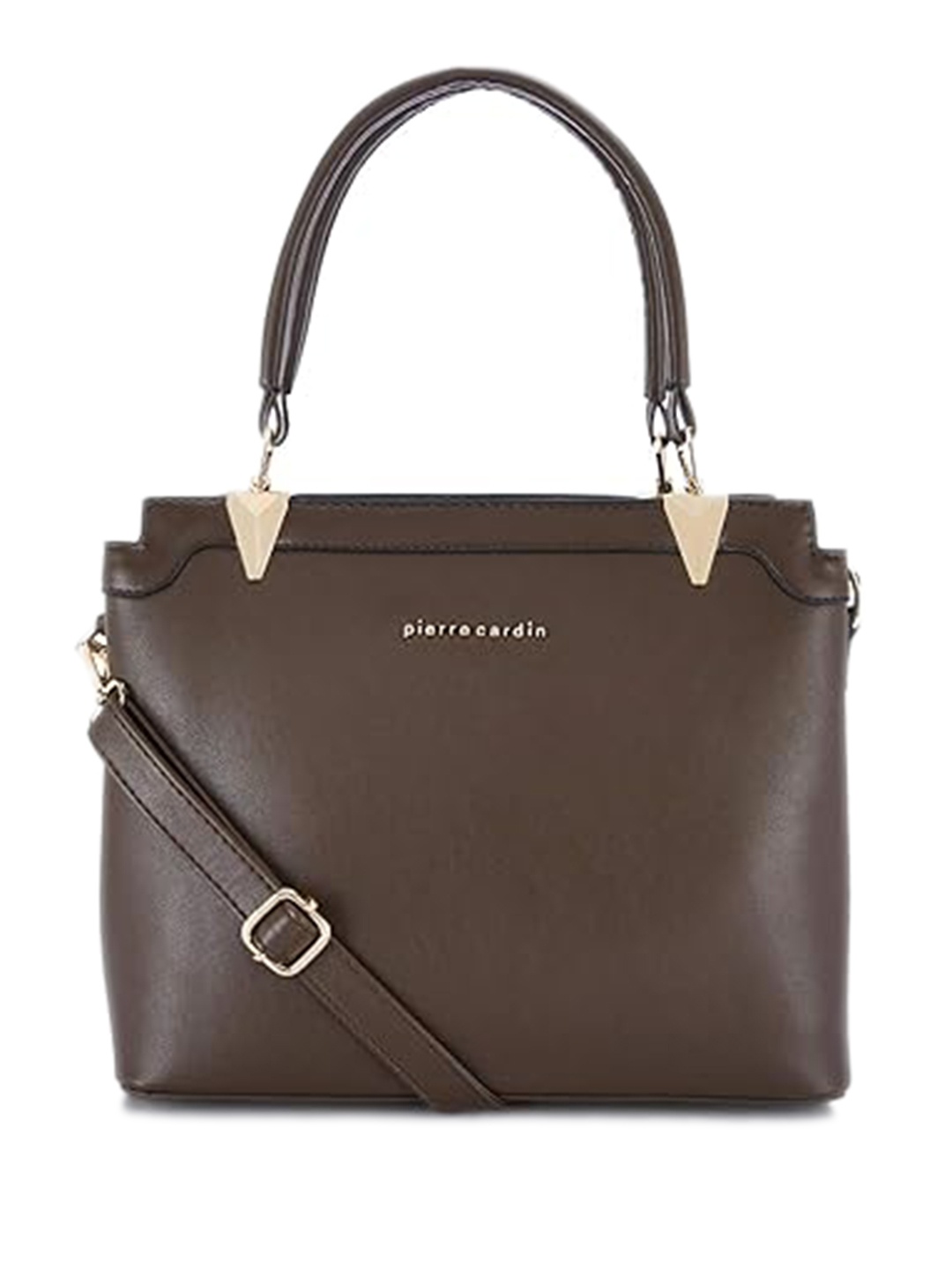 

pierre cardin Structured Handheld Bag, Taupe