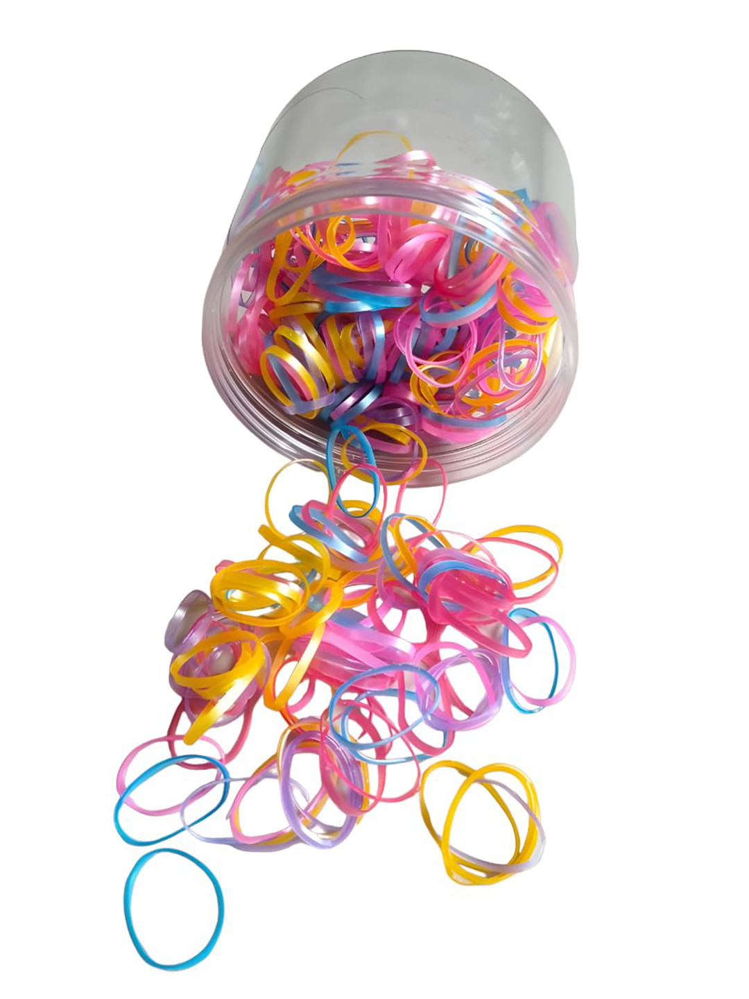

LYTIX Girls Set of 300 Assorted Ponytail Holders