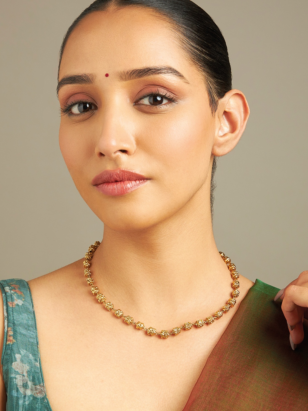 

Kushal's Fashion Jewellery Copper Gold-Plated Chain