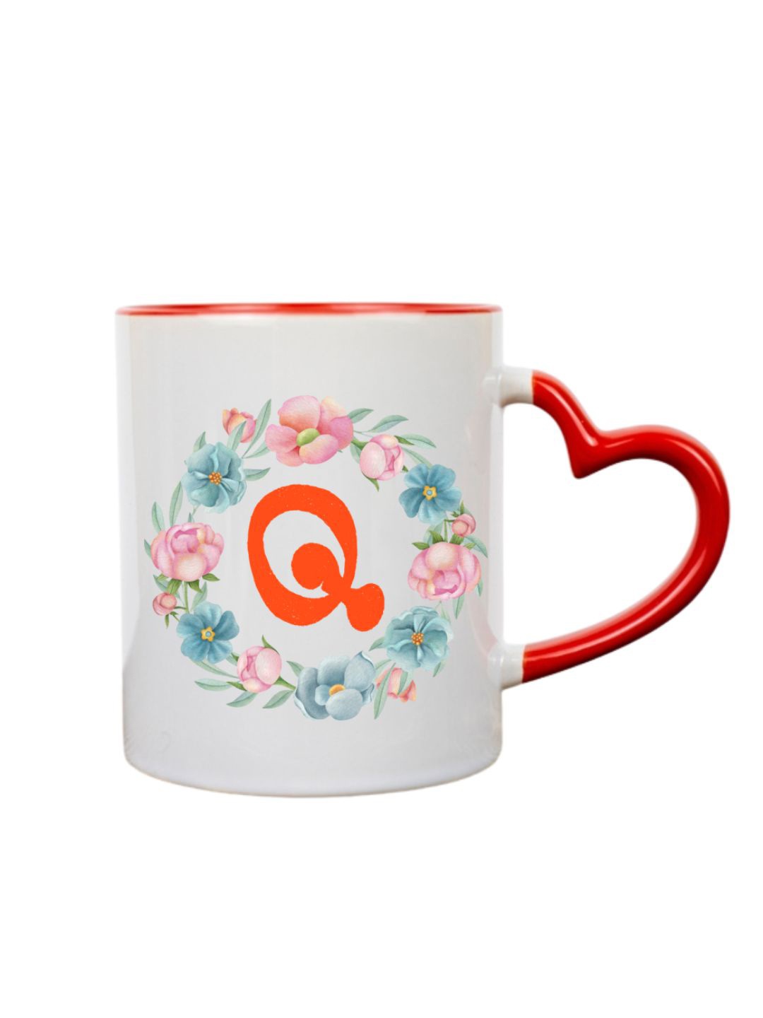 

Home Decor Expert White & Red Printed Ceramic Glossy Mug 300 ml