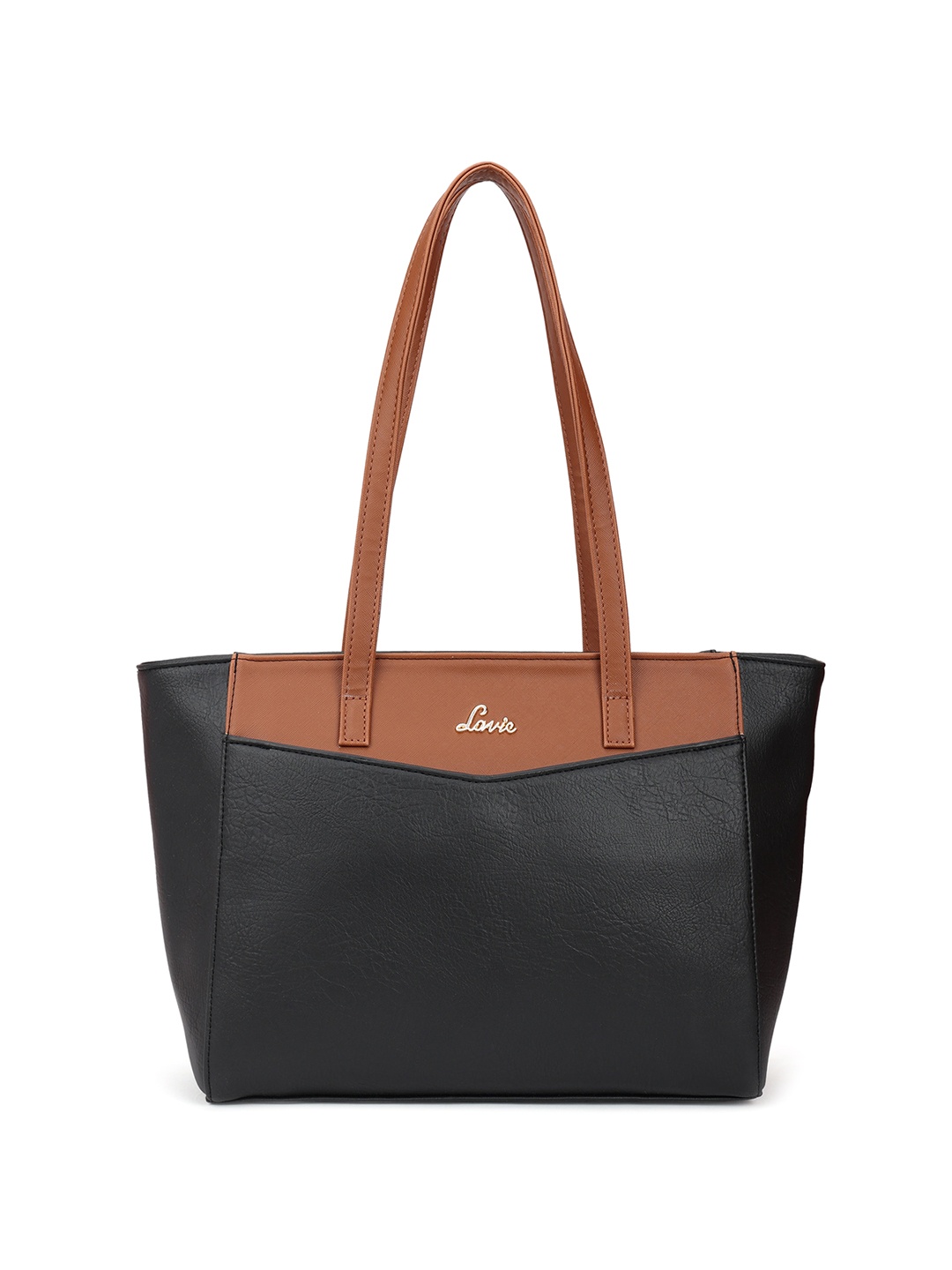 

Lavie Textured Structured Tote Bag, Black