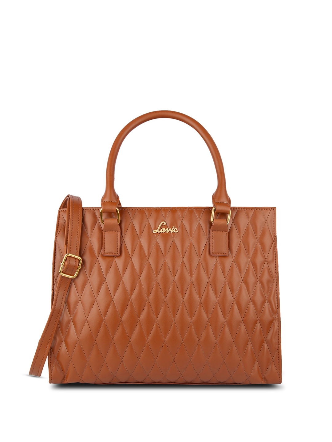 

Lavie Textured Zip Detail Handbags, Tan