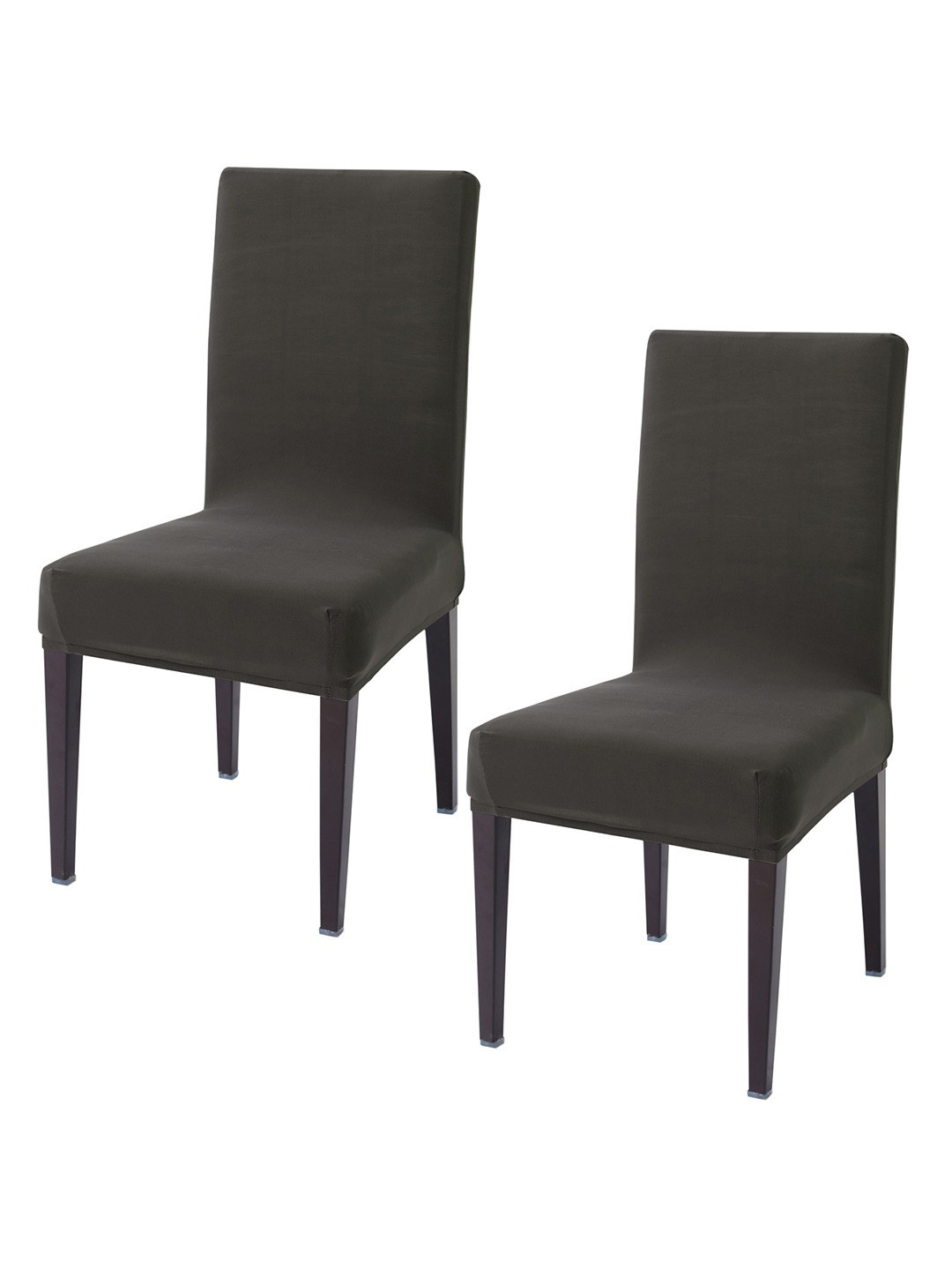 

HOKIPO Grey 2 Pieces Stretchable Chair Covers