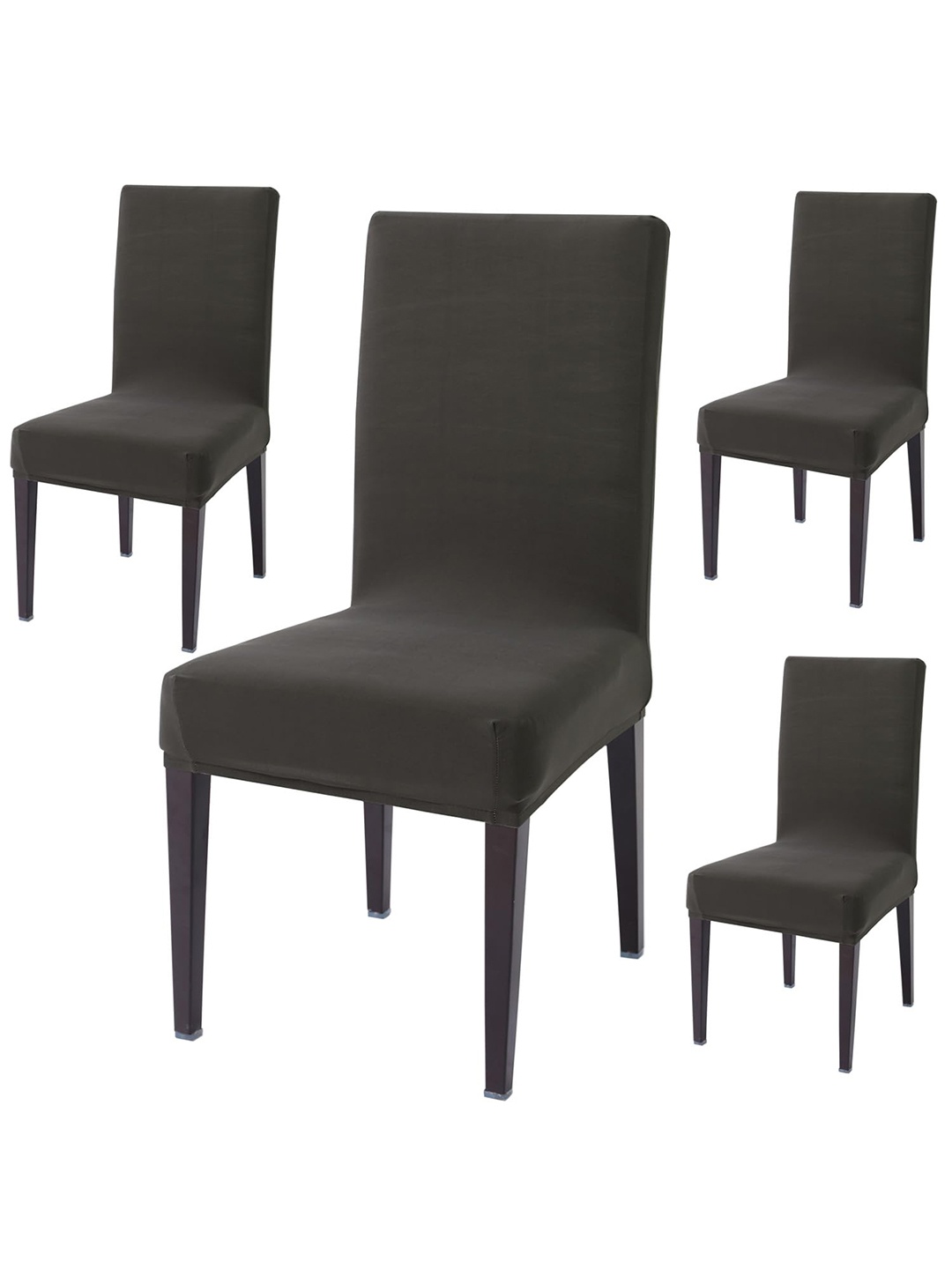 

HOKIPO Grey 4 Pieces Stretchable Chair Covers