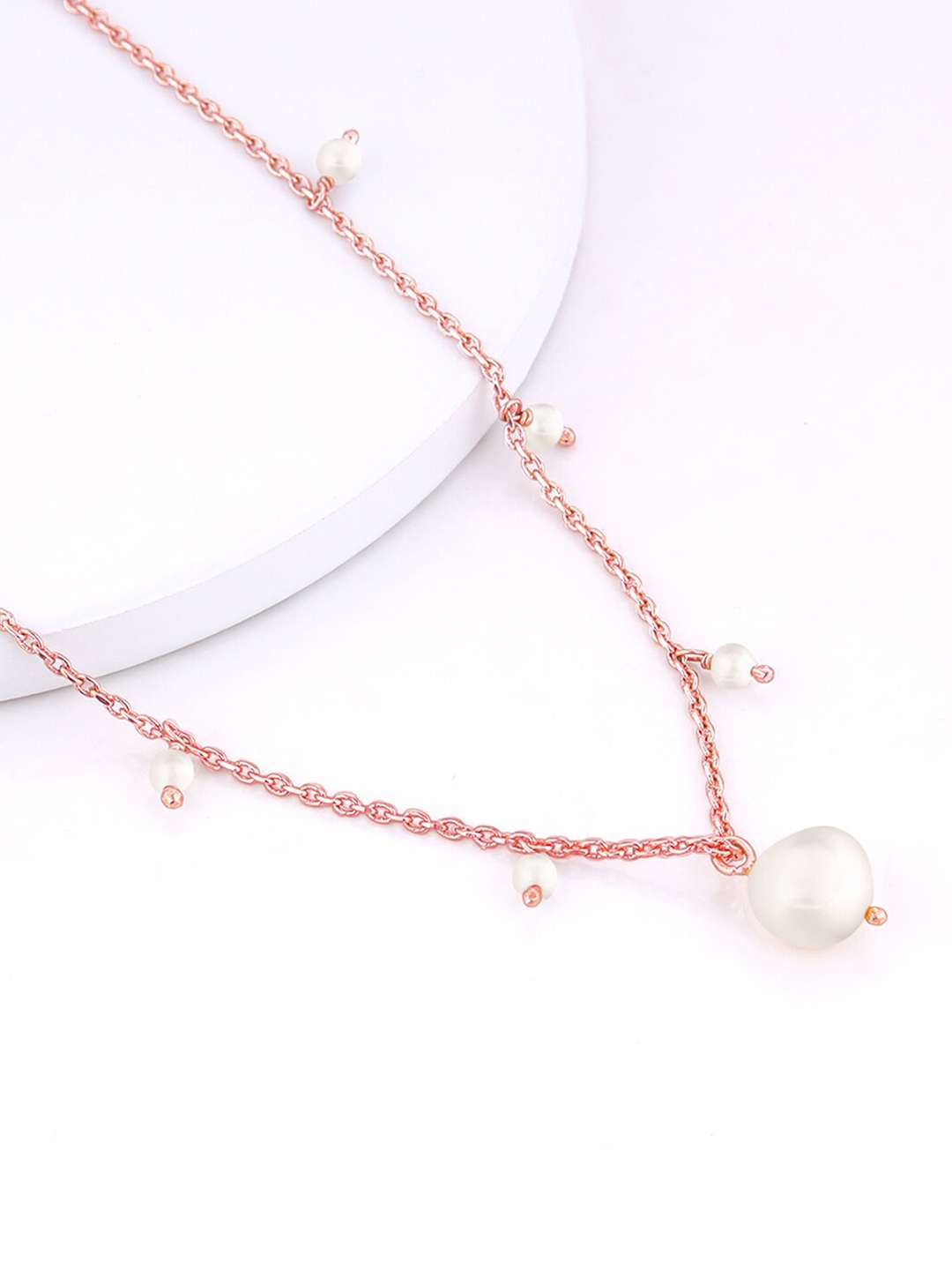 

GIVA 925 Sterling Silver Rose Gold-Plated Necklace