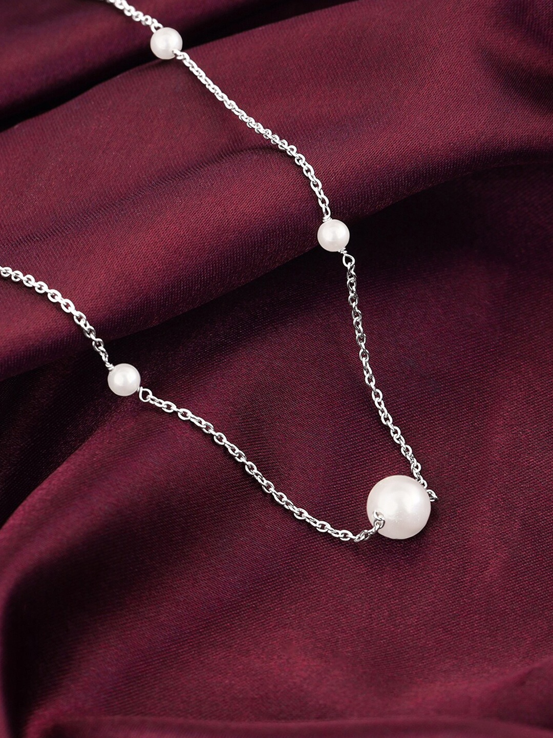 

GIVA 925 Sterling Silver Rhodium-Plated Necklace
