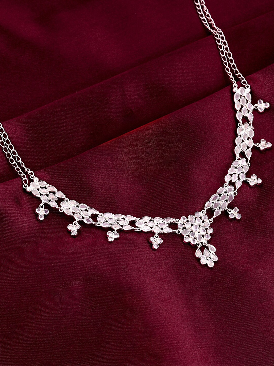 

GIVA 925 Sterling Silver Rhodium-Plated Necklace