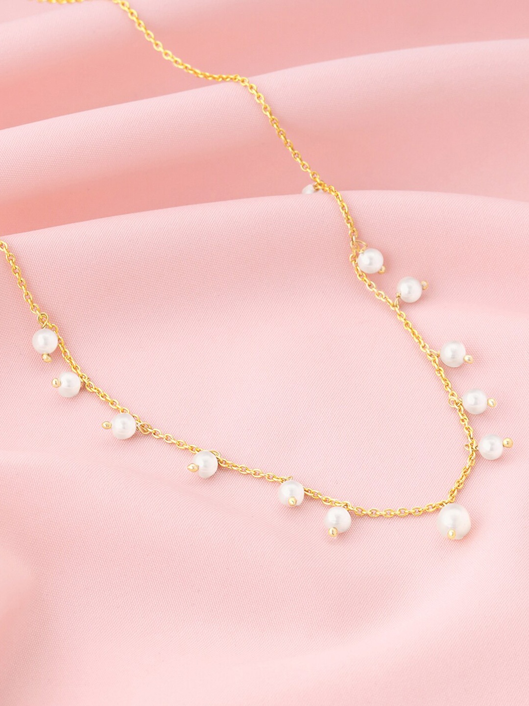 

GIVA 925 Sterling Silver Gold-Plated Necklace