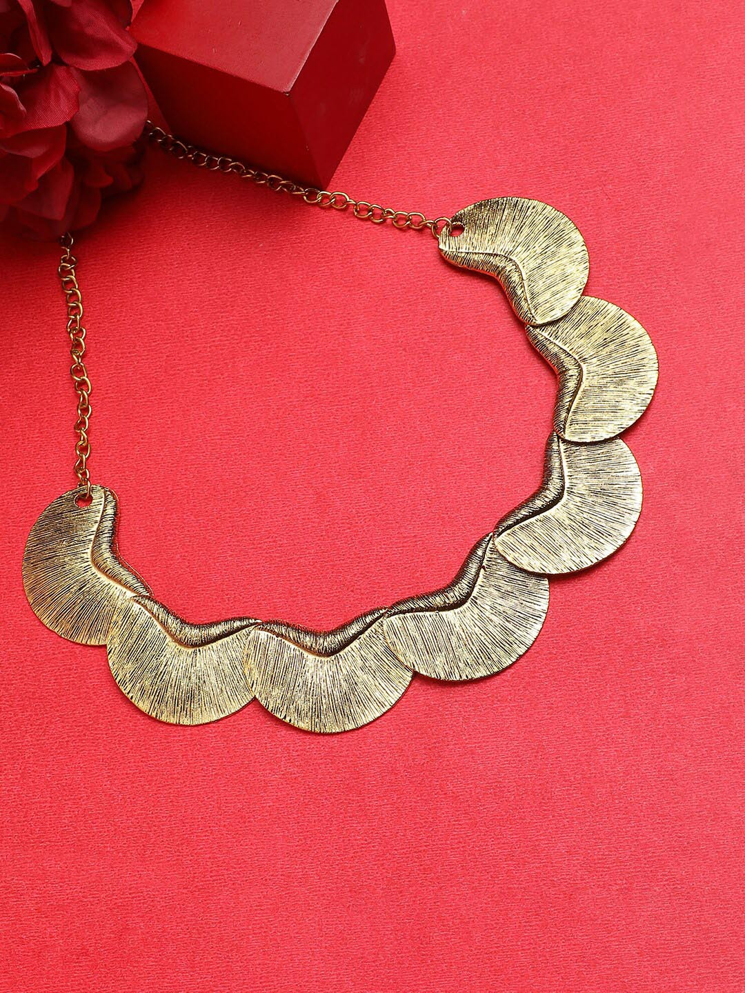 

Sangria Gold-Plated Necklace