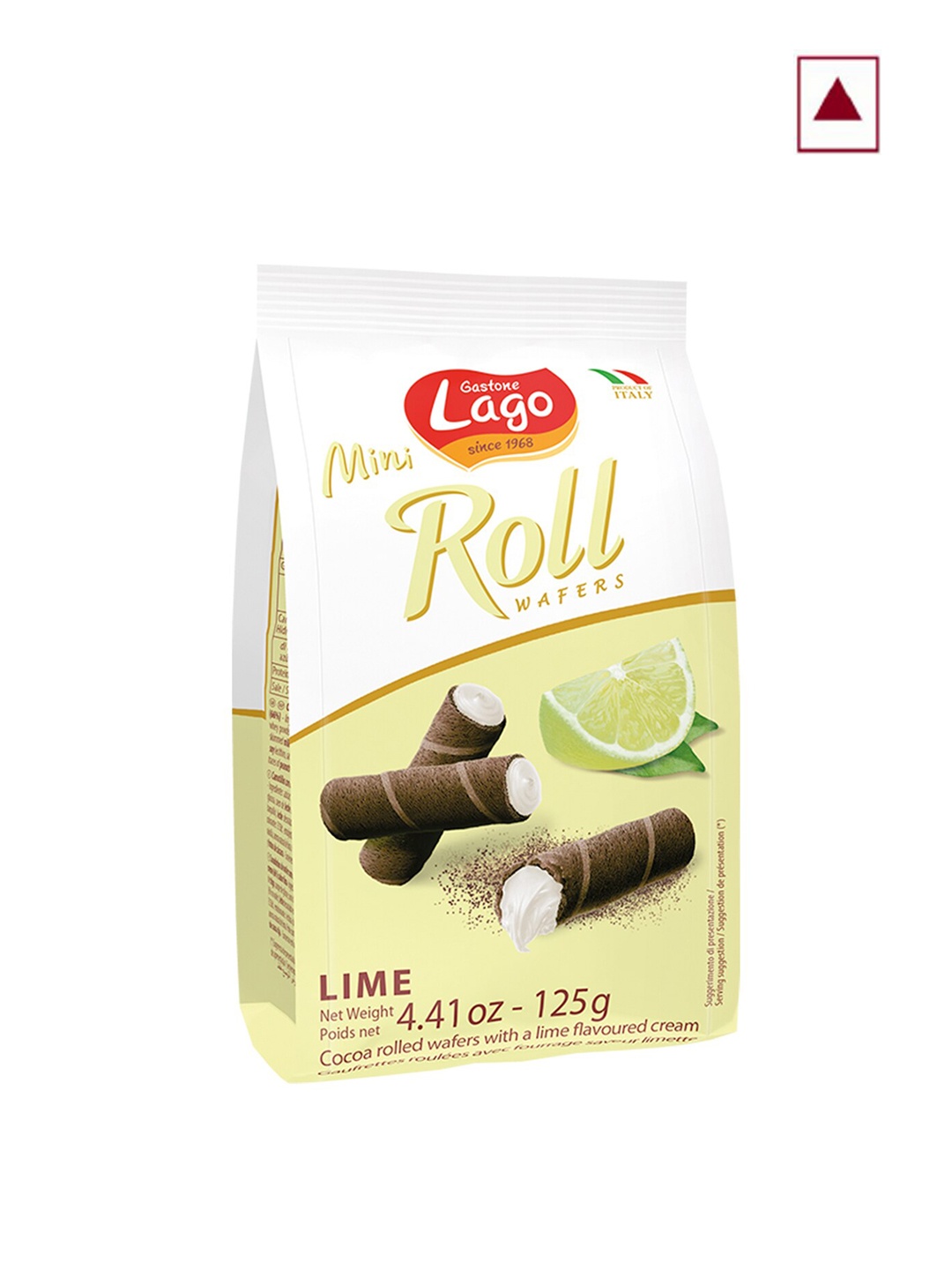 

Lago Mini Roll Lime 125g, White