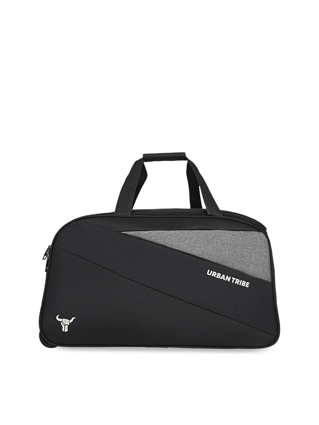 

URBAN TRIBE Soft-Sided Benin Large Duffel Trolley Bag, Black