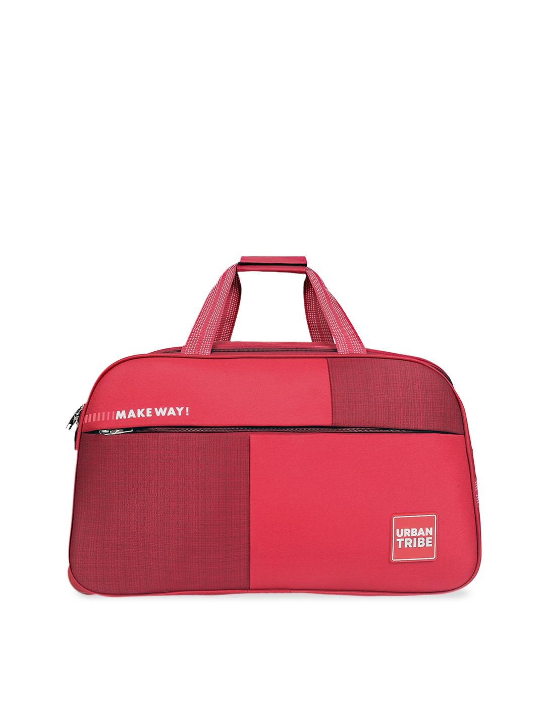 

URBAN TRIBE Soft-Sided Medium Duffel Trolley Bag, Maroon