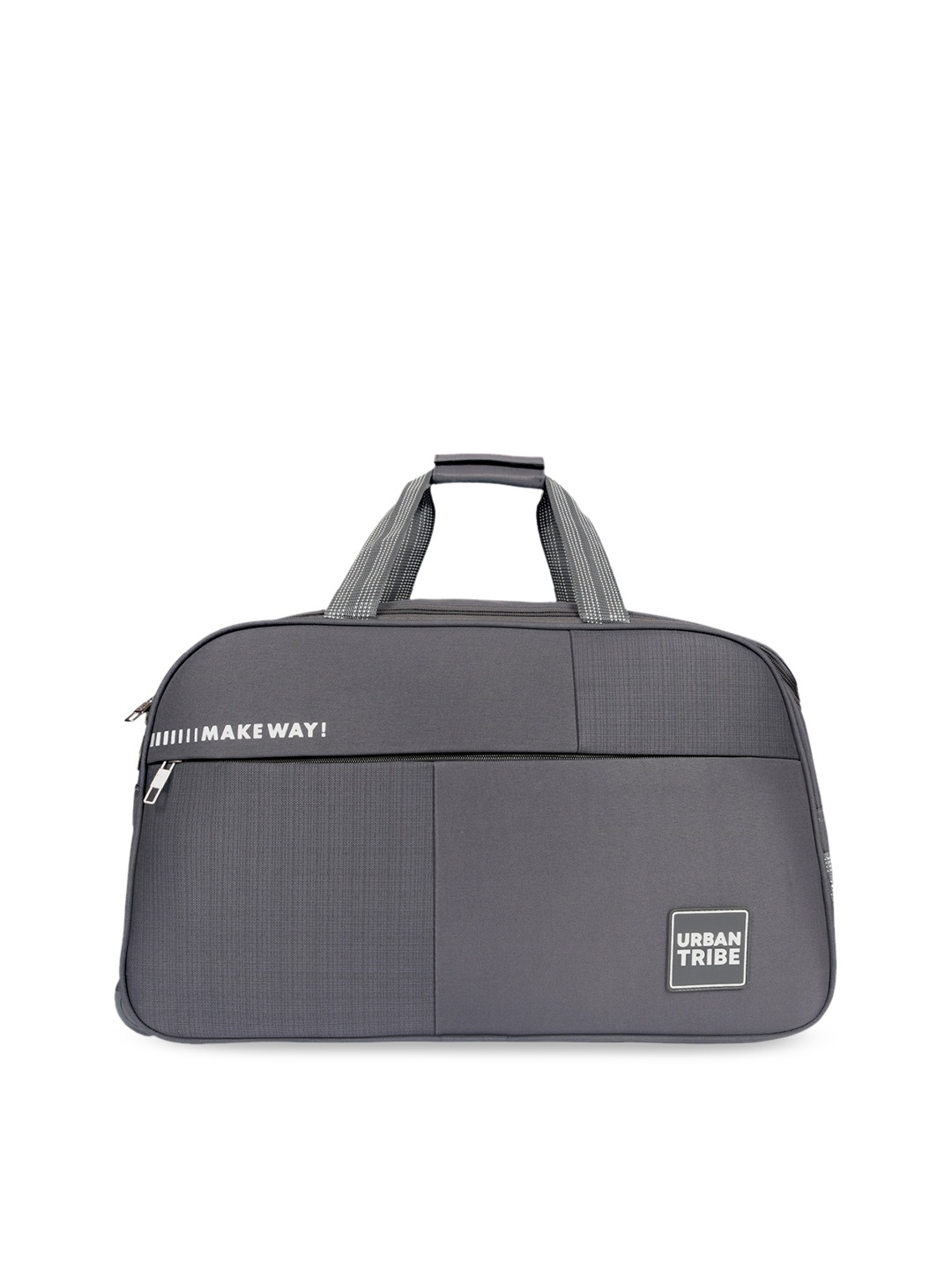 

URBAN TRIBE Soft-Sided Medium Duffel Trolley Bag, Grey