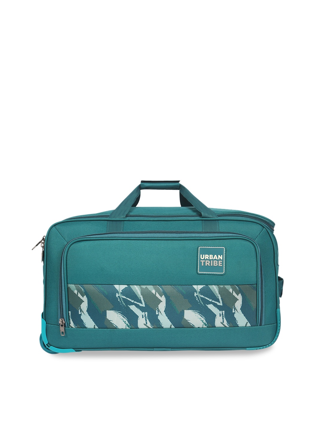 

URBAN TRIBE Soft-Sided Large Duffel Trolley Bag, Teal