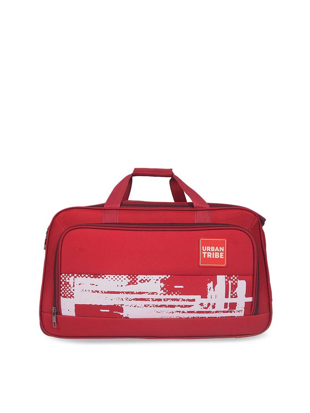 

URBAN TRIBE Printed Duffle Trolley, Maroon