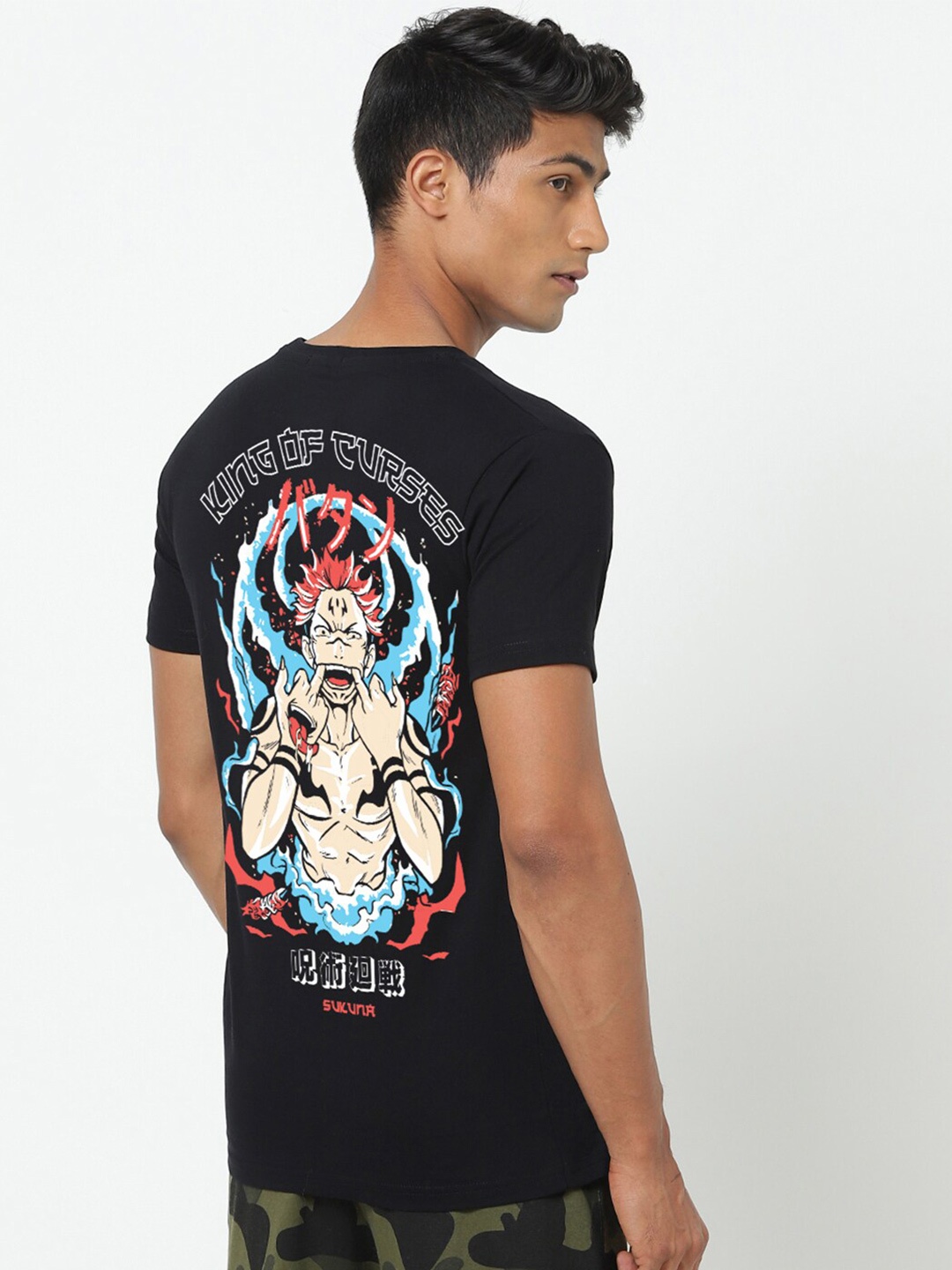 

Bewakoof Men Black Printed T-shirt