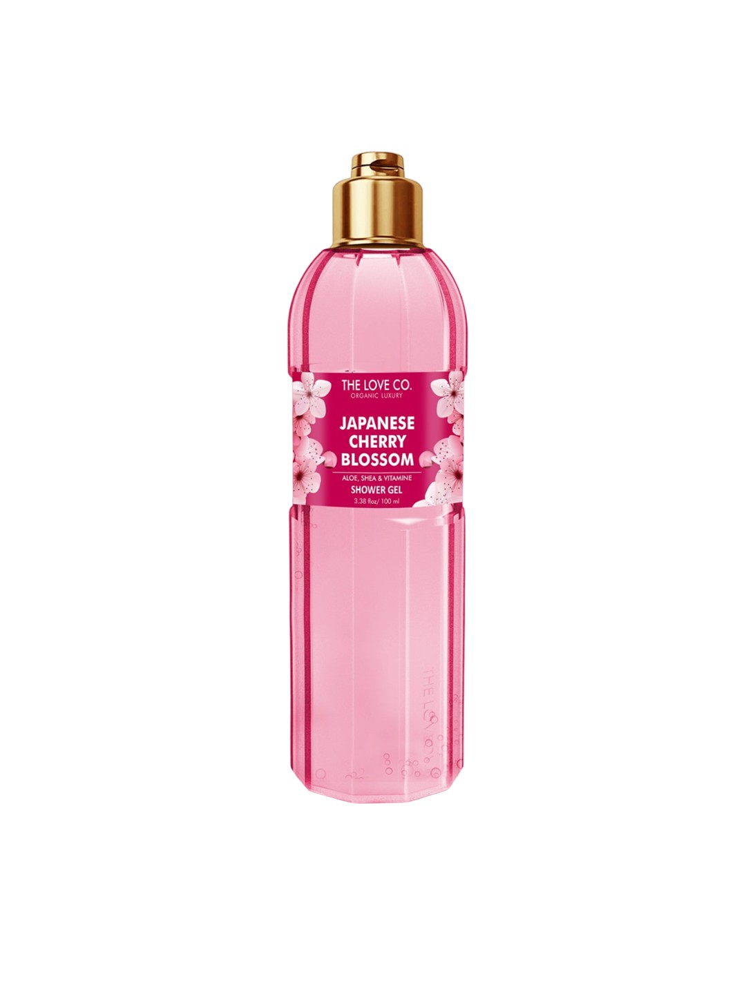

The Love Co Organic Luxury Japanese Cherry Blossom Shower Gel - 100ml, Pink
