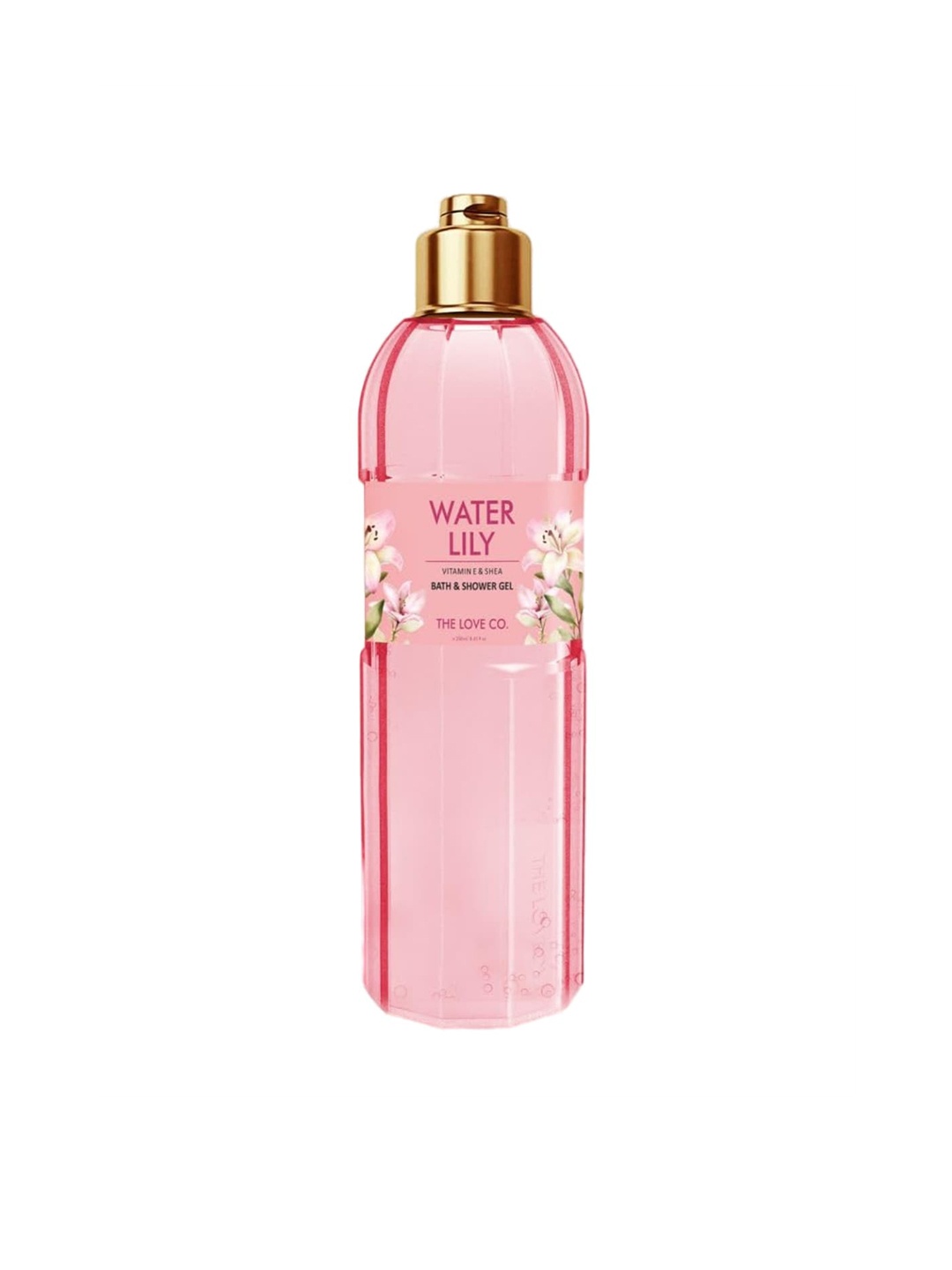 

The Love Co Luxury Water Lily Bath & Shower Gel - 250ml, Pink