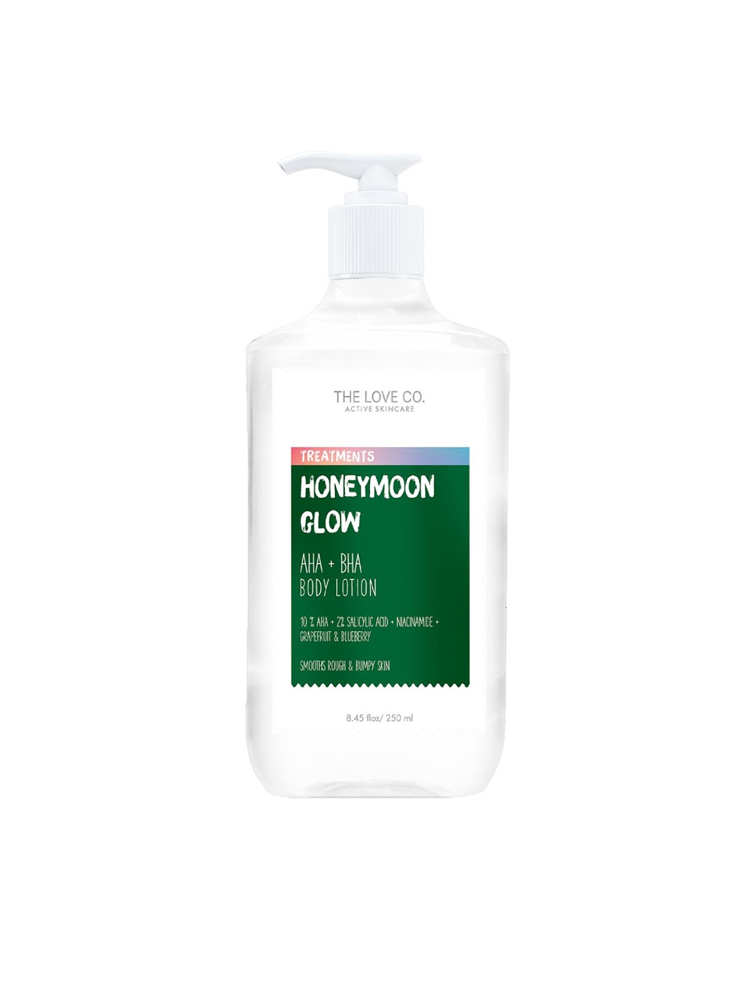 

The Love Co Honeymoon Glow AHA BHA Body Lotion - 250ml, White