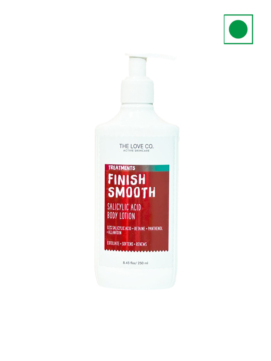 

The Love Co Finish Smooth Body Lotion With 2% Salicylic Acid - 250ml, White
