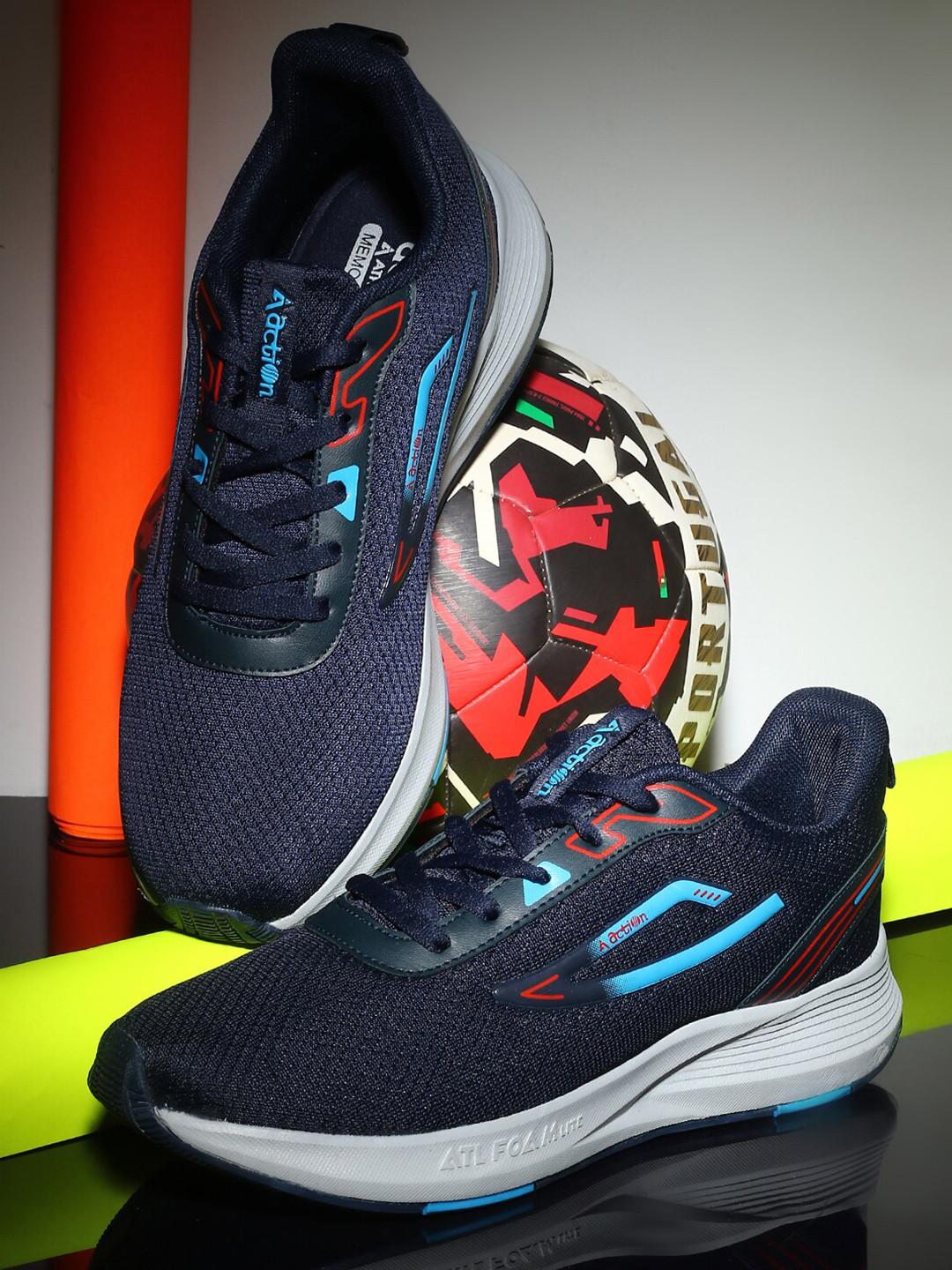 

Action Men RUNNER Lightweight Mesh Running Shoes, Navy blue