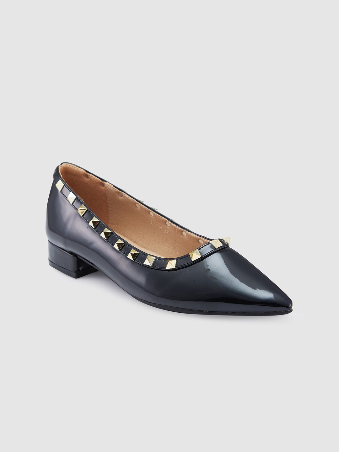 

Sole To Soul Embellished Block Pumps, Black