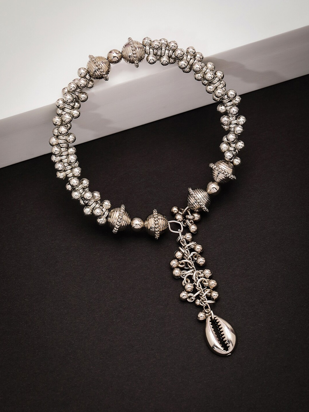 

PANASH Silver-Plated Bangle Style Bracelet