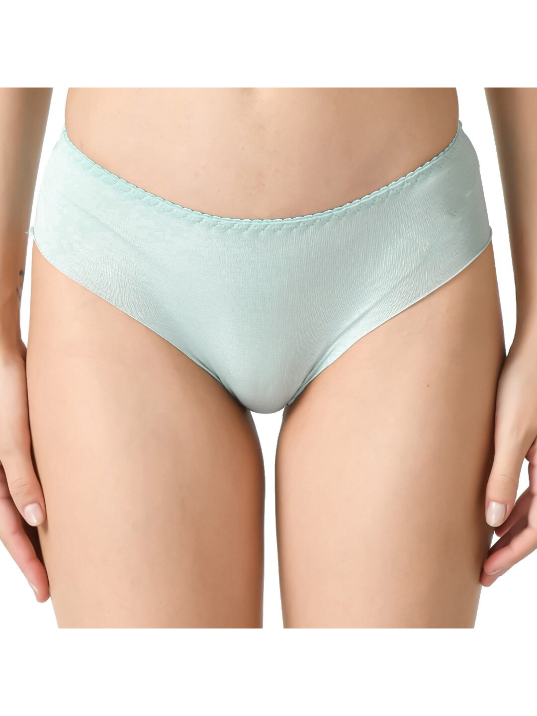 

Legit Affair Women Mid Rise Bikini Briefs, Green