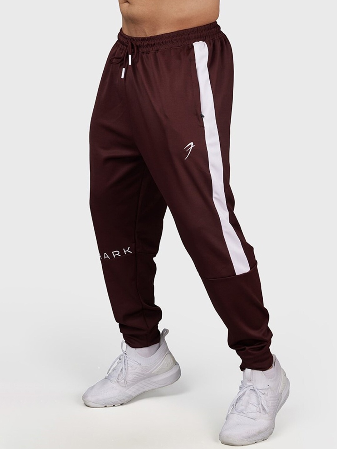 

FUAARK Men Oversized Joggers, Maroon